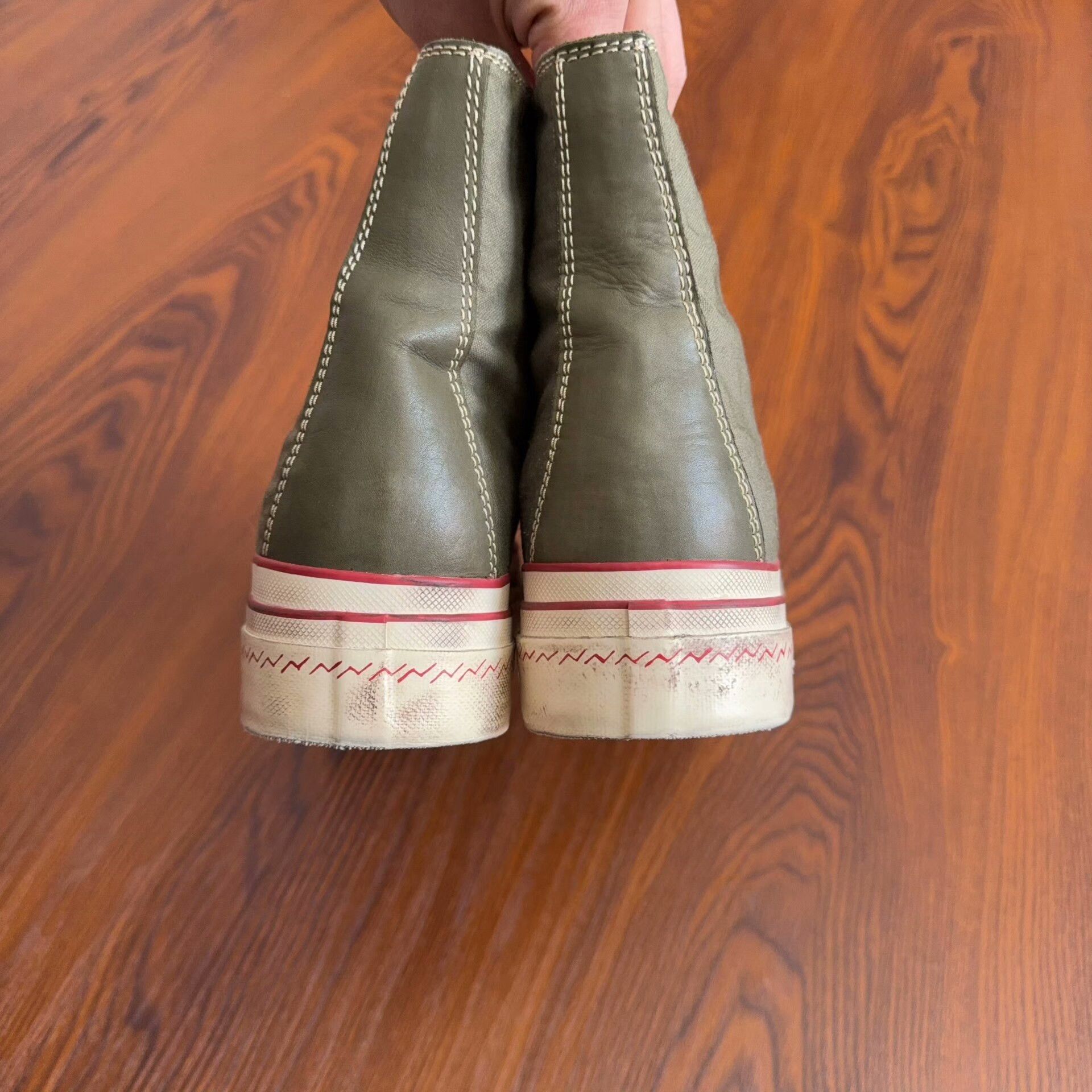Visvim Visvim Skagway Hi G.Patten ICT High Top Sneakers Size US 9.5 / EU 42-43 - 5 Thumbnail