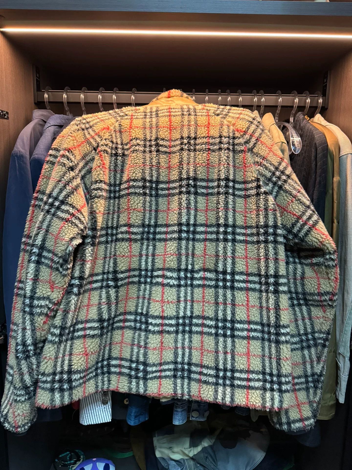 Burberry burberry teddy fleece jacket in medium Size US M / EU 48-50 / 2 - 3 Thumbnail