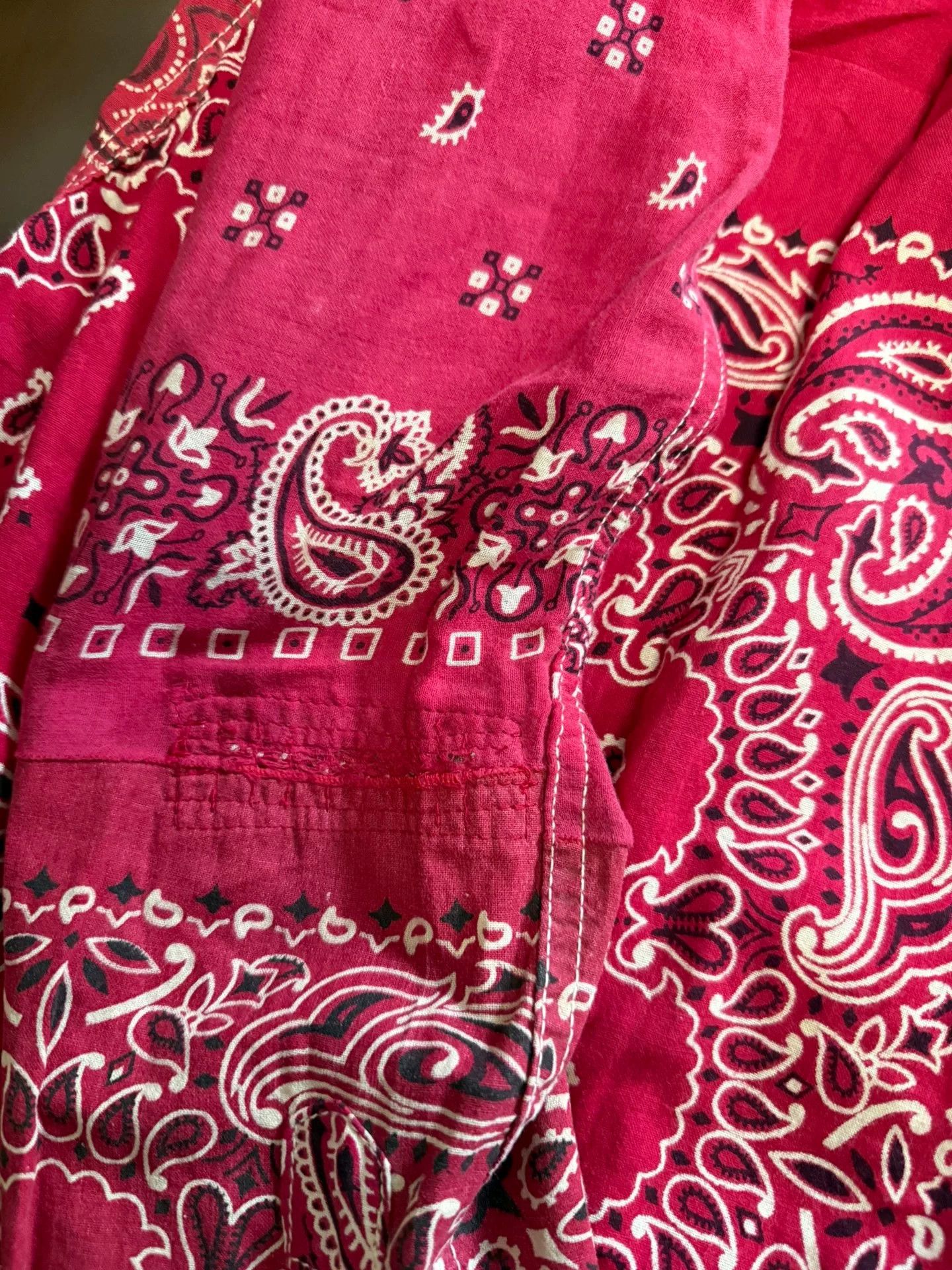 Visvim visvim bandana red paisley jacket Size US M / EU 48-50 / 2 - 2 Thumbnail