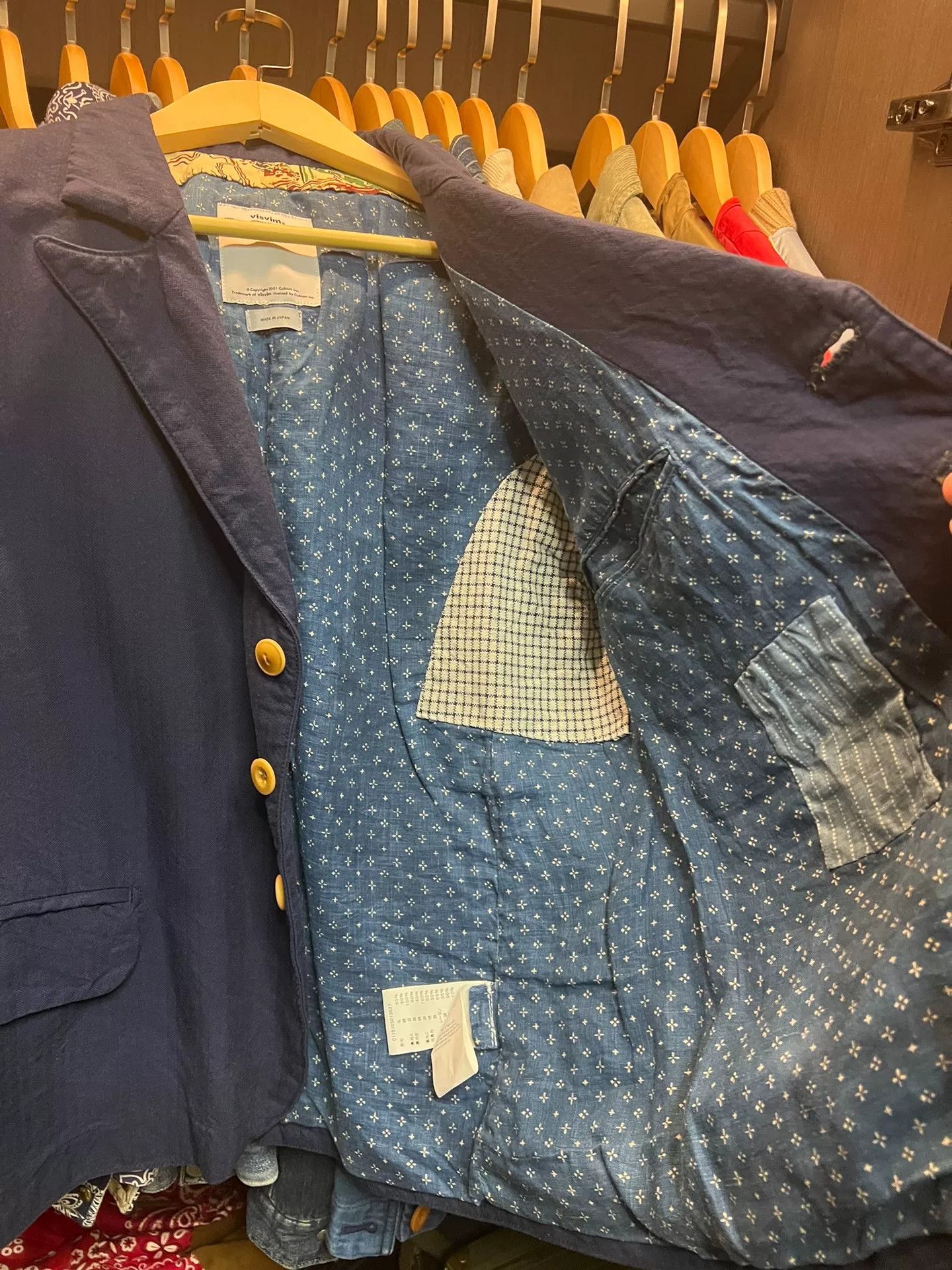 Visvim visvim tailored blazer in navy blue Size US S / EU 44-46 / 1 - 4 Thumbnail