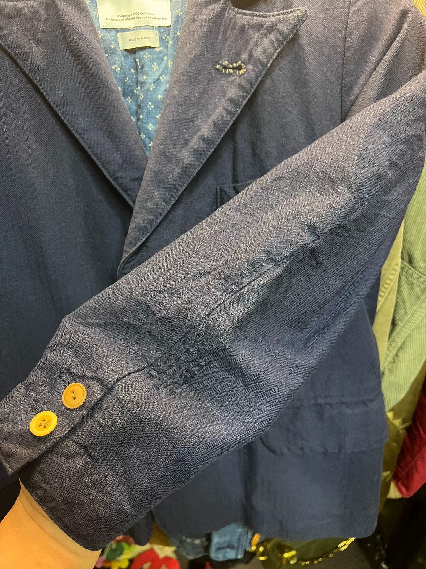 Visvim visvim tailored blazer in navy blue Size US S / EU 44-46 / 1 - 3 Thumbnail