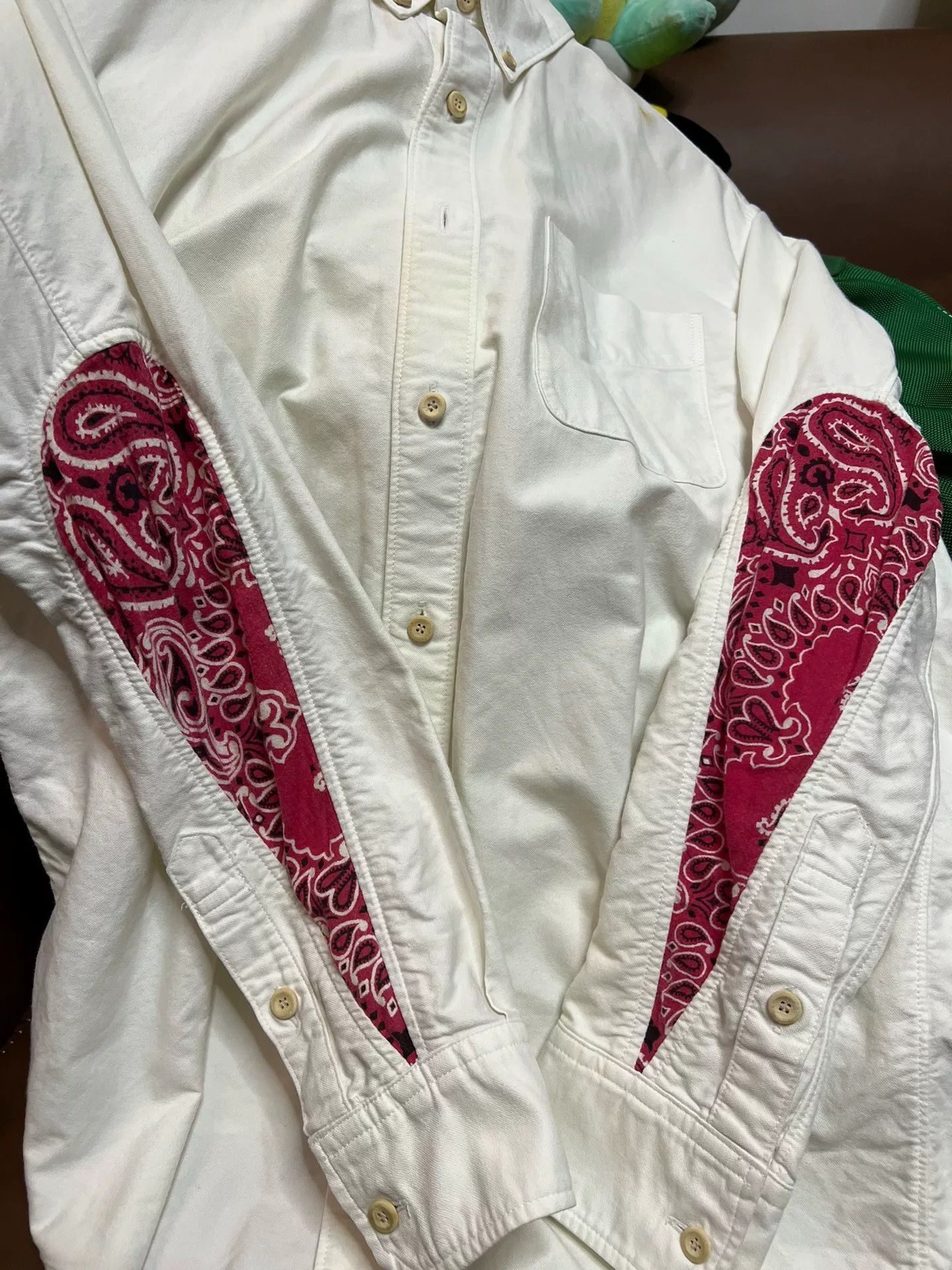 Visvim visvim bandana vintage shirt with pink details Size US M / EU 48-50 / 2 - 2 Thumbnail
