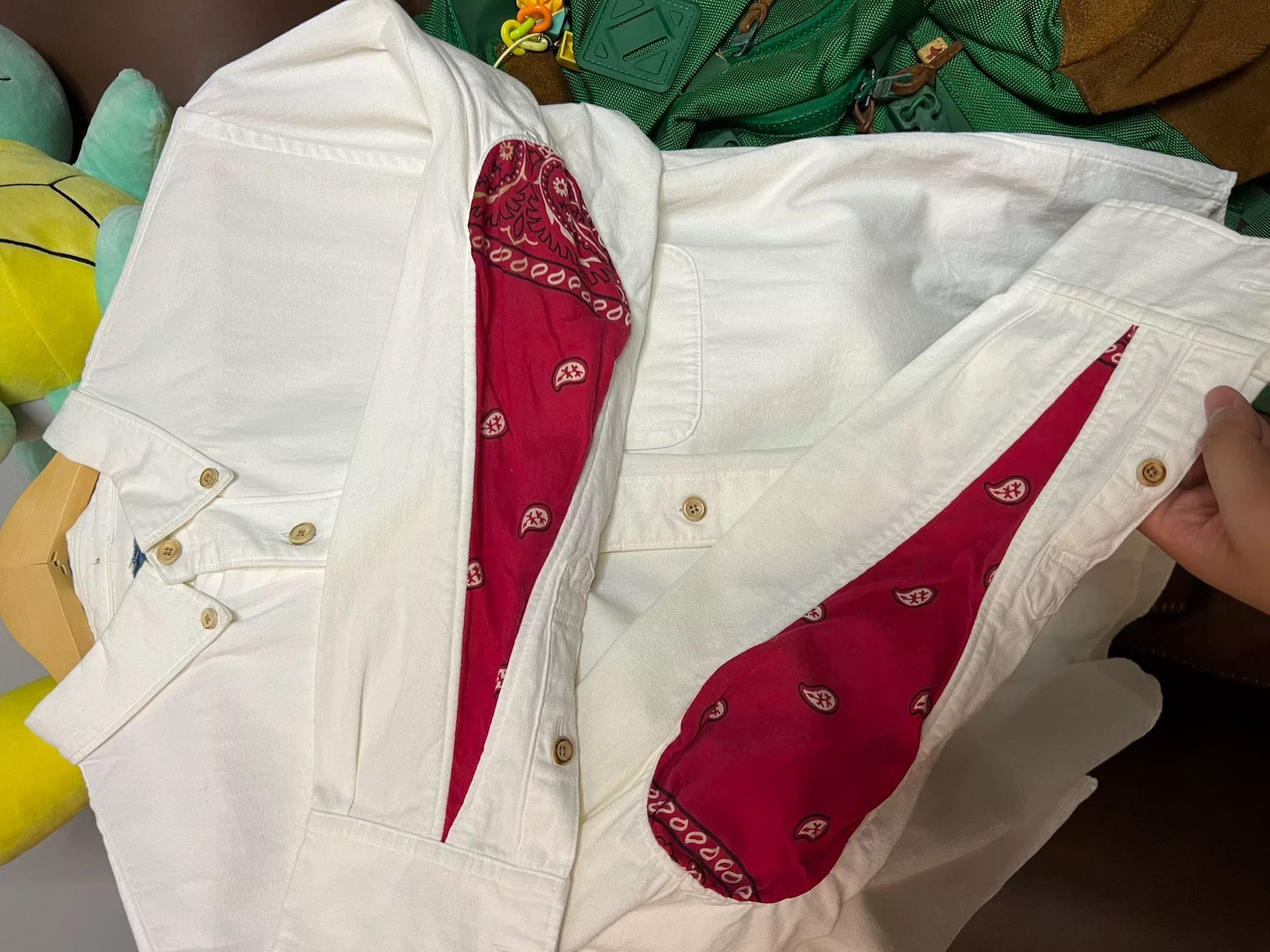 Visvim visvim bandana shirt with paisley design Size US S / EU 44-46 / 1 - 2 Thumbnail