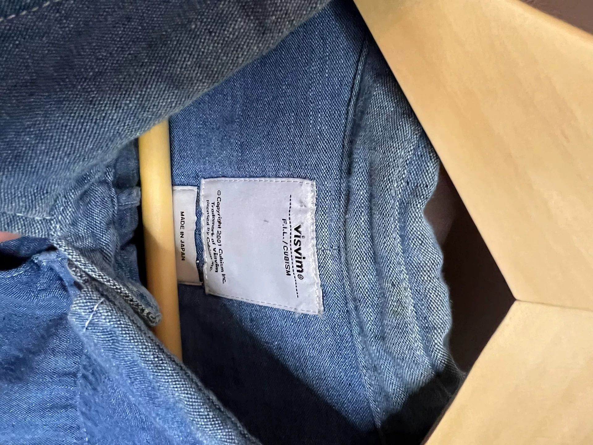 Visvim visvim vintage denim long sleeve shirt Size US M / EU 48-50 / 2 - 2 Thumbnail