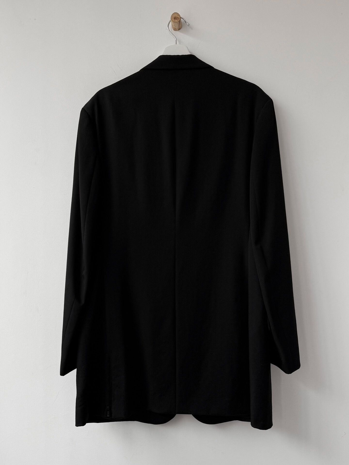 Yohji Yamamoto Yohji Yamamoto Black Wool Suit Jacket Size US L / EU 52-54 / 3 - 5 Thumbnail