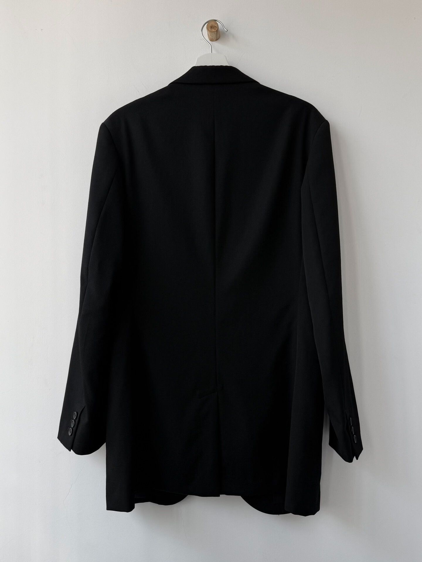 Yohji Yamamoto yohji yamamoto pour homme black wool blazer Size US M / EU 48-50 / 2 - 5 Thumbnail