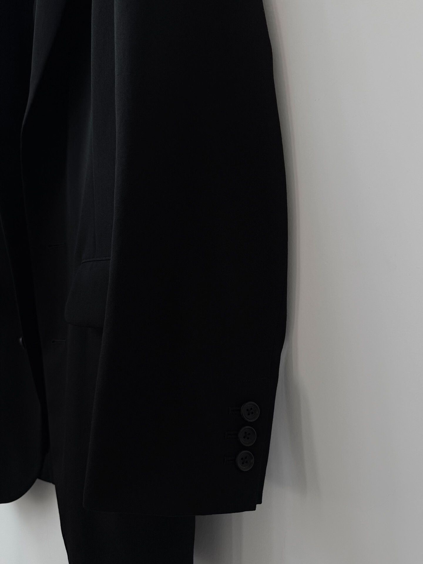 Yohji Yamamoto yohji yamamoto pour homme black wool blazer Size US M / EU 48-50 / 2 - 4 Thumbnail