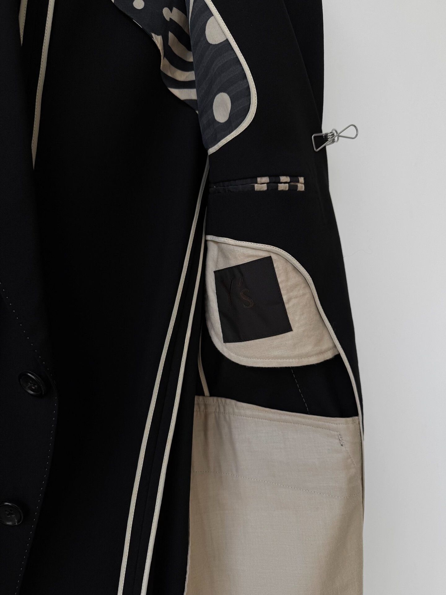 Yohji Yamamoto Yohji Yamamoto Black Wool Suit Jacket Size US M / EU 48-50 / 2 - 5 Thumbnail