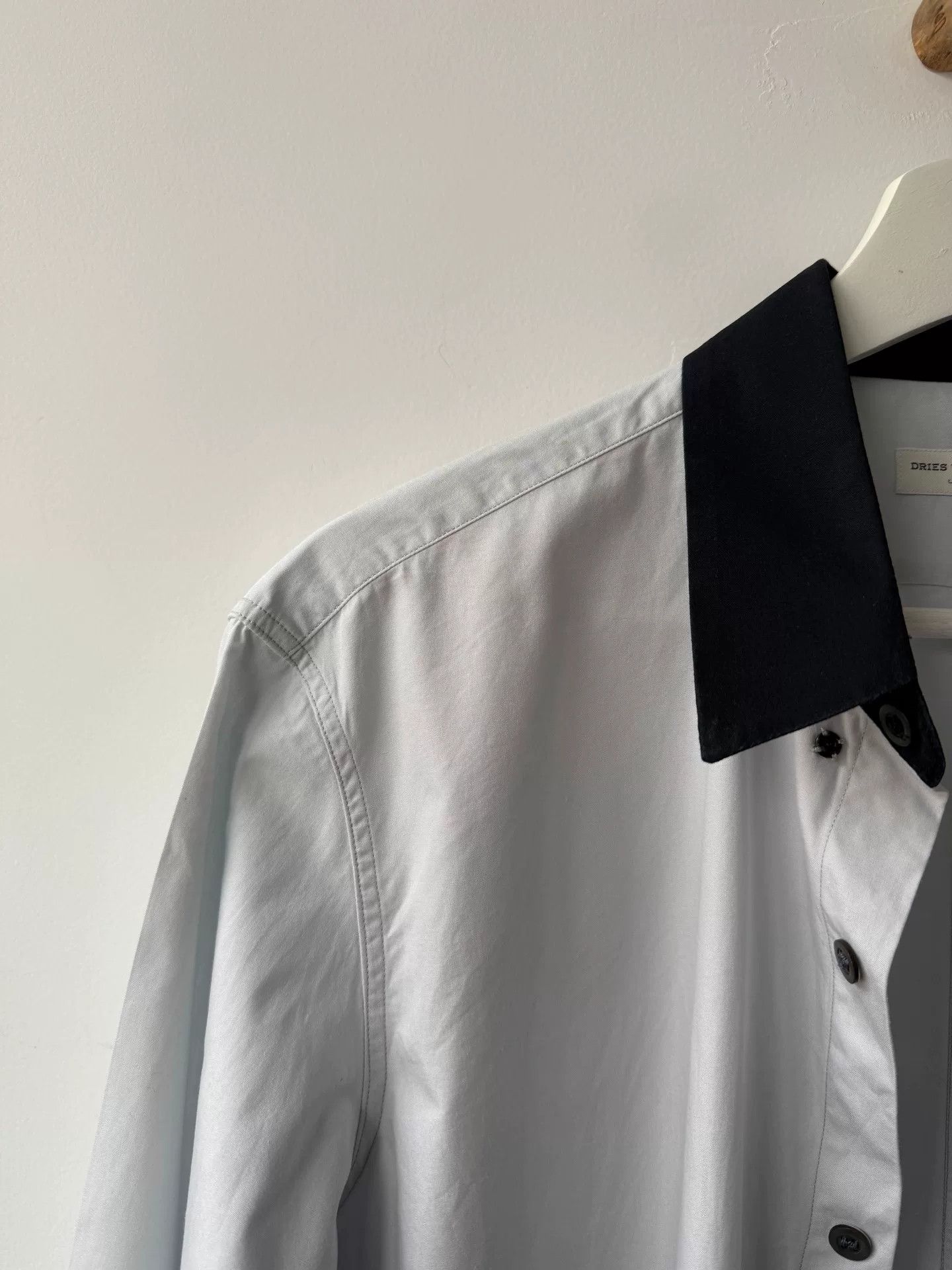 Dries Van Noten dries van noten black and gray shirt Size US M / EU 48-50 / 2 - 5 Thumbnail