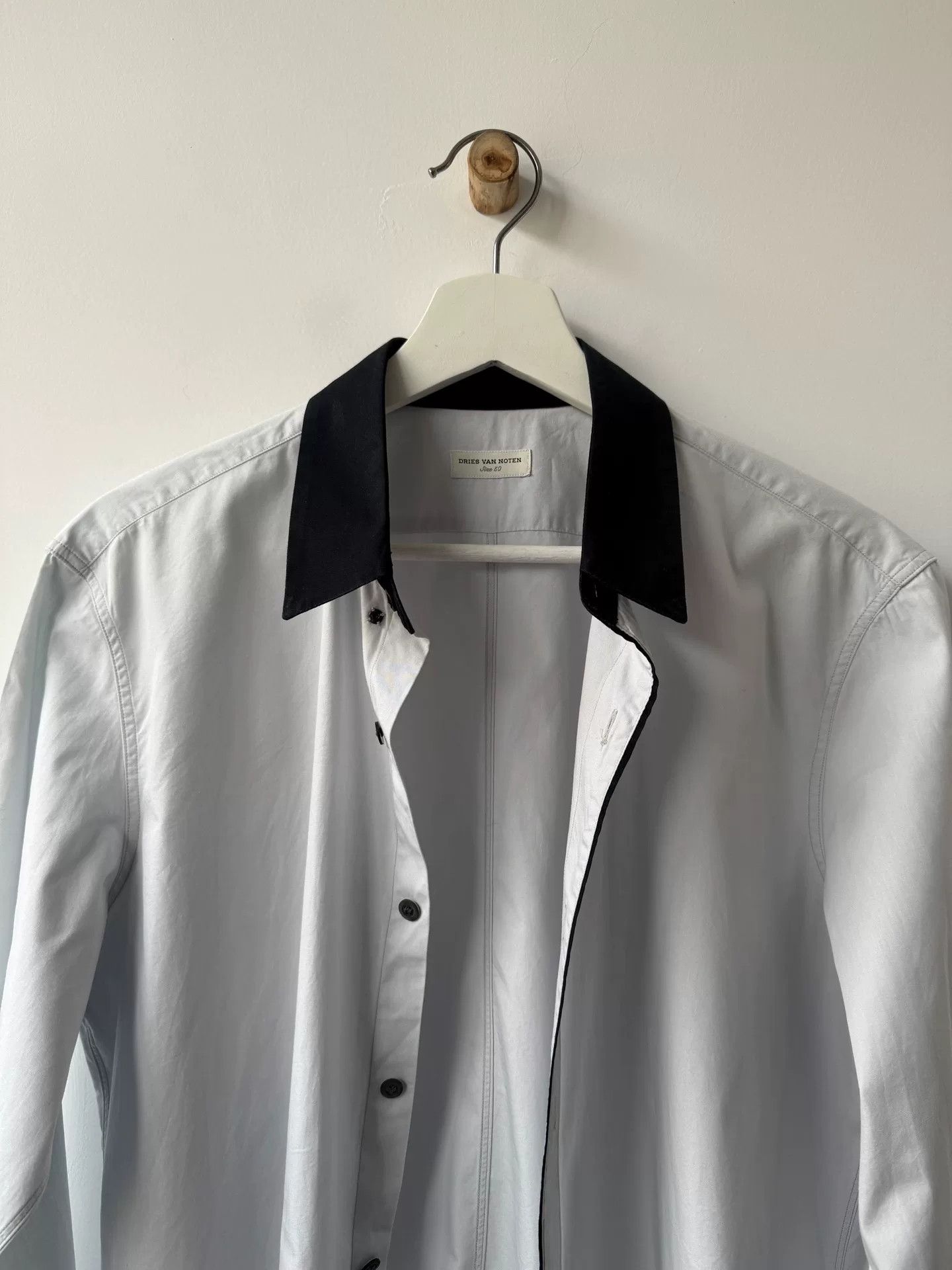 Dries Van Noten dries van noten black and gray shirt Size US M / EU 48-50 / 2 - 3 Thumbnail