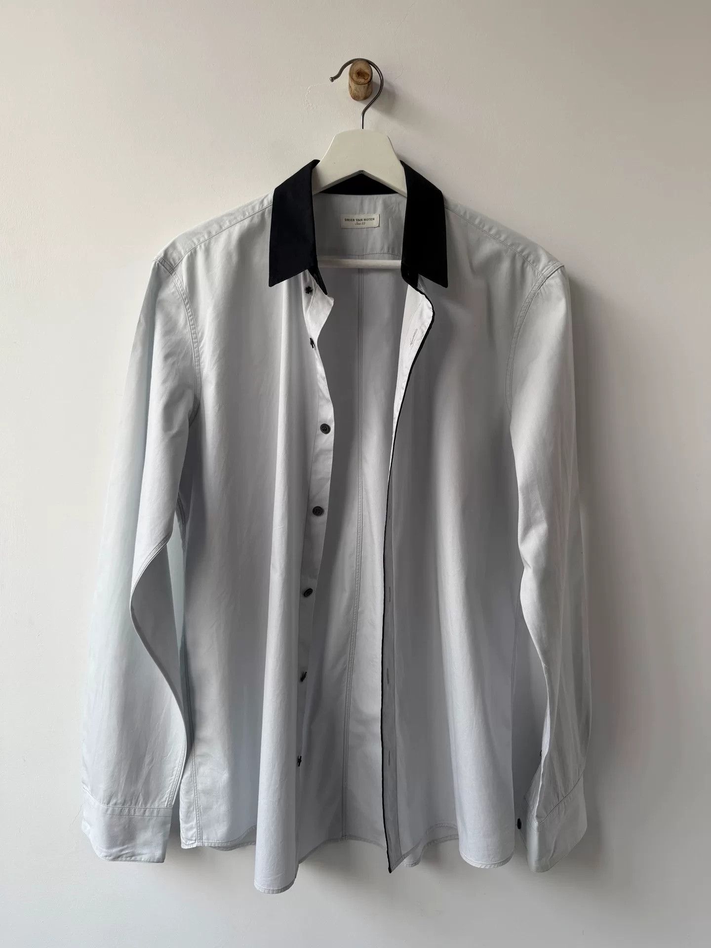 Dries Van Noten dries van noten black and gray shirt Size US M / EU 48-50 / 2 - 2 Thumbnail