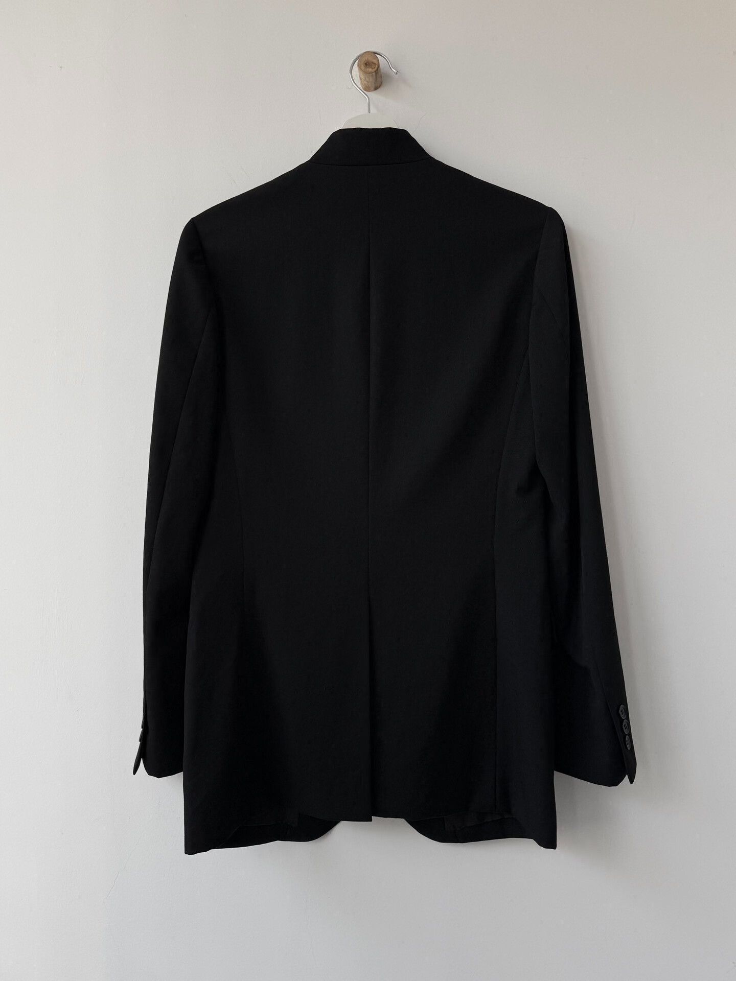 Yohji Yamamoto yohji yamamoto y's black minimalist blazer Size US M / EU 48-50 / 2 - 4 Thumbnail
