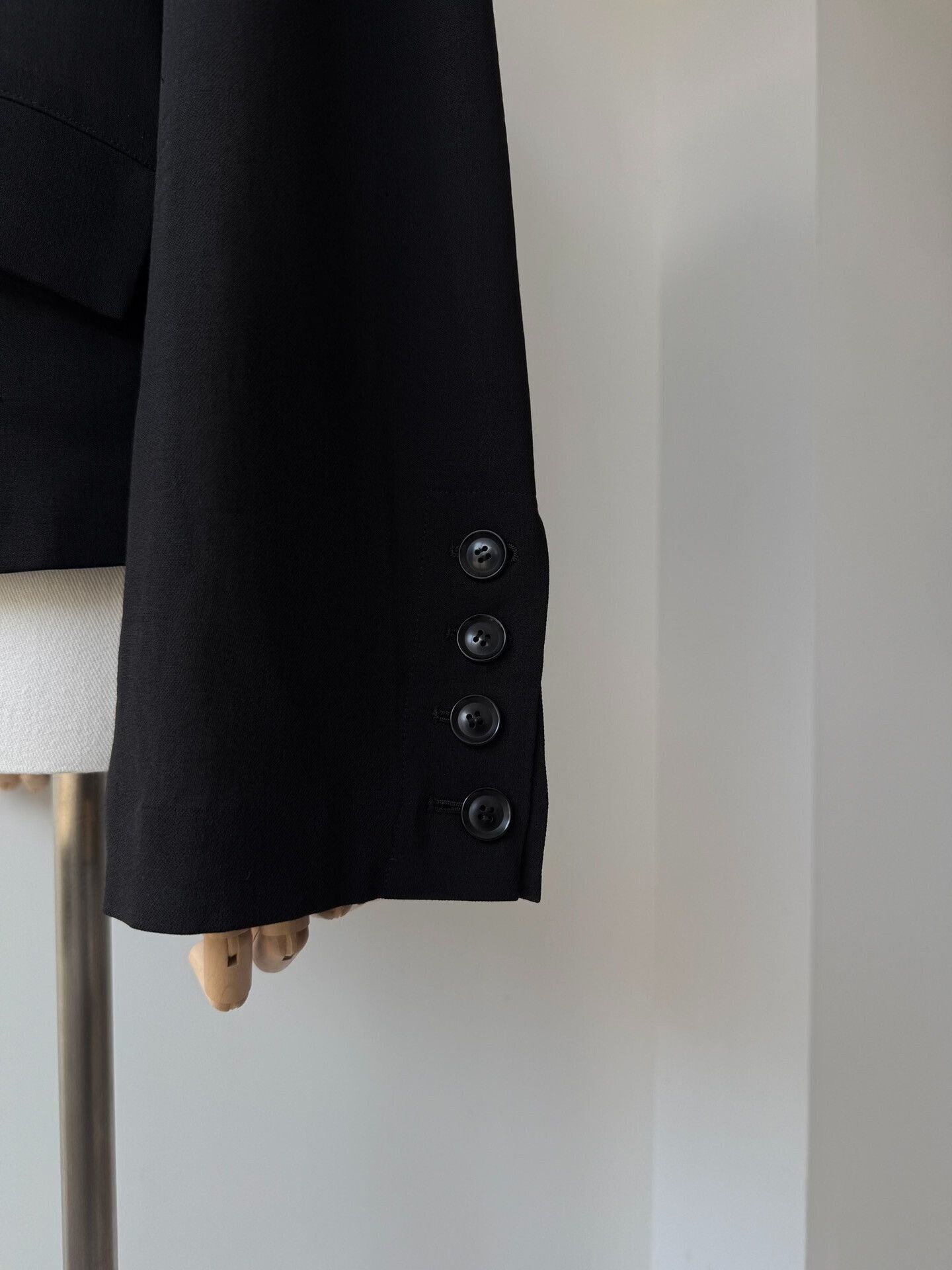 Yohji Yamamoto Yohji Yamamoto Noir Minimalist Wool Jacket Size US M / EU 48-50 / 2 - 7 Thumbnail