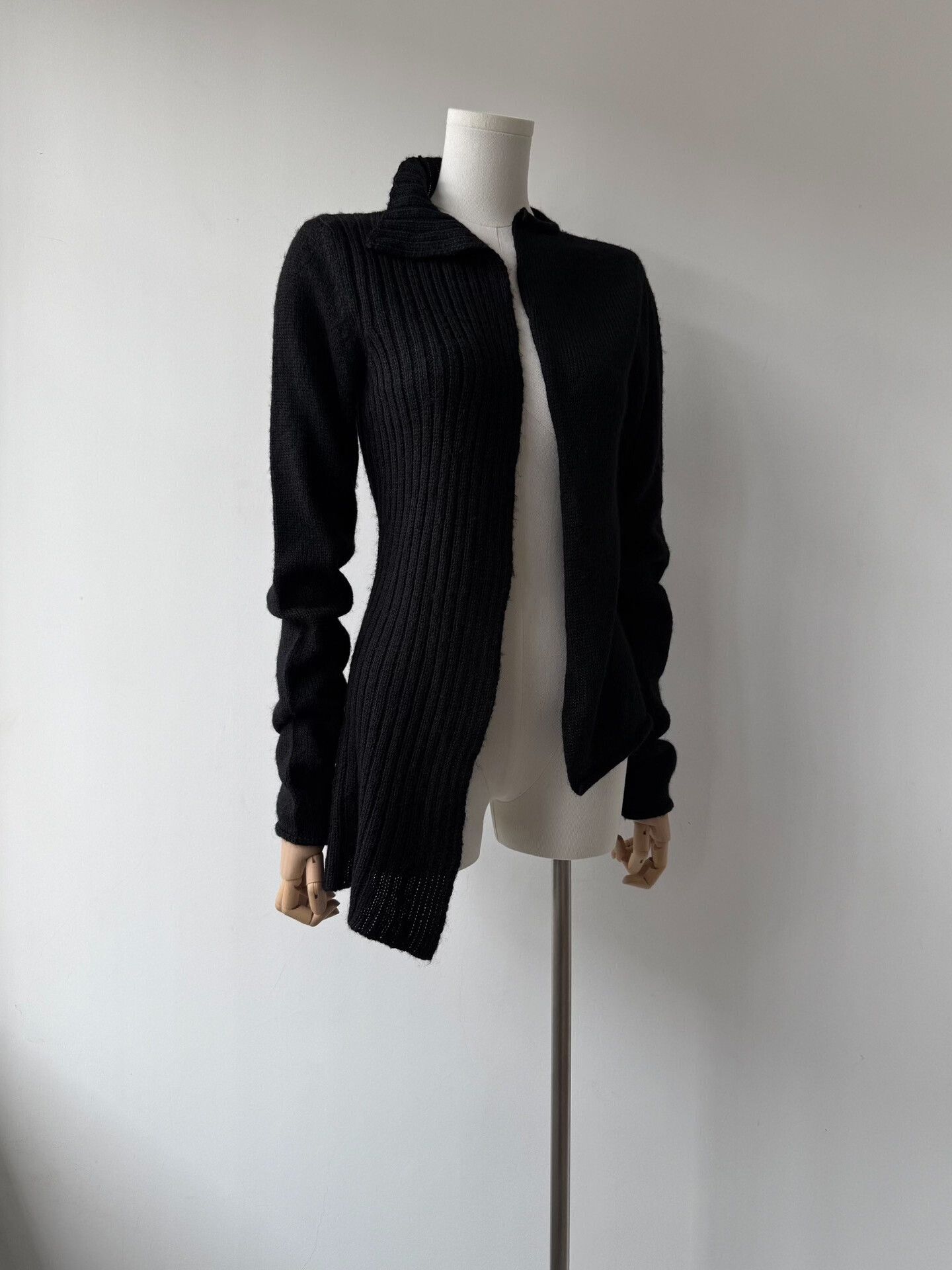 Yohji Yamamoto unique alpaca open cardigan by yohji yamamoto Size M / US 6-8 / IT 42-44 - 5 Thumbnail
