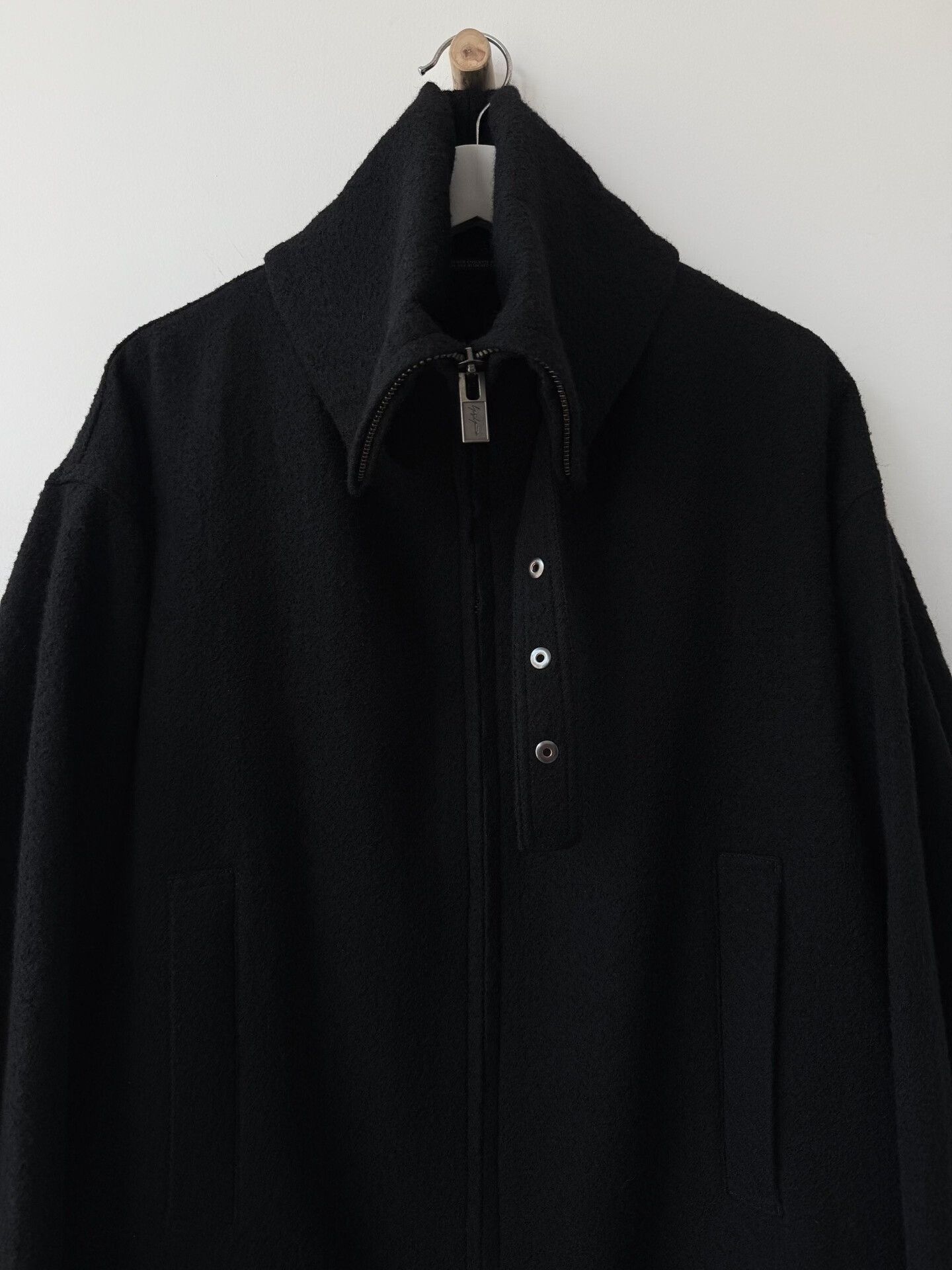 Yohji Yamamoto oversized wool coat by yohji yamamoto femme Size M / US 6-8 / IT 42-44 - 4 Thumbnail