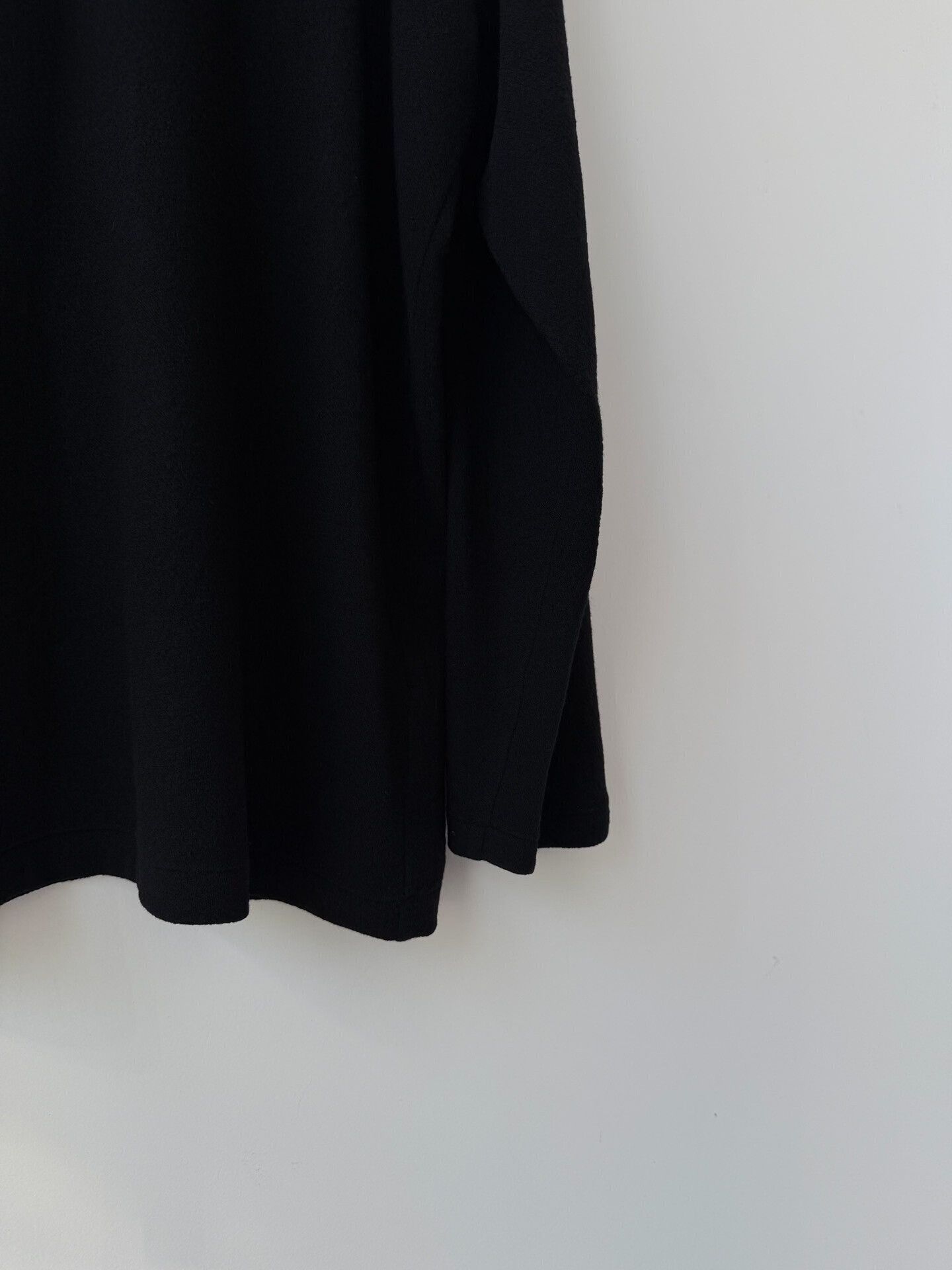 Yohji Yamamoto black wool turtleneck top by yohji yamamoto Size US XXL / EU 58 / 5 - 5 Thumbnail