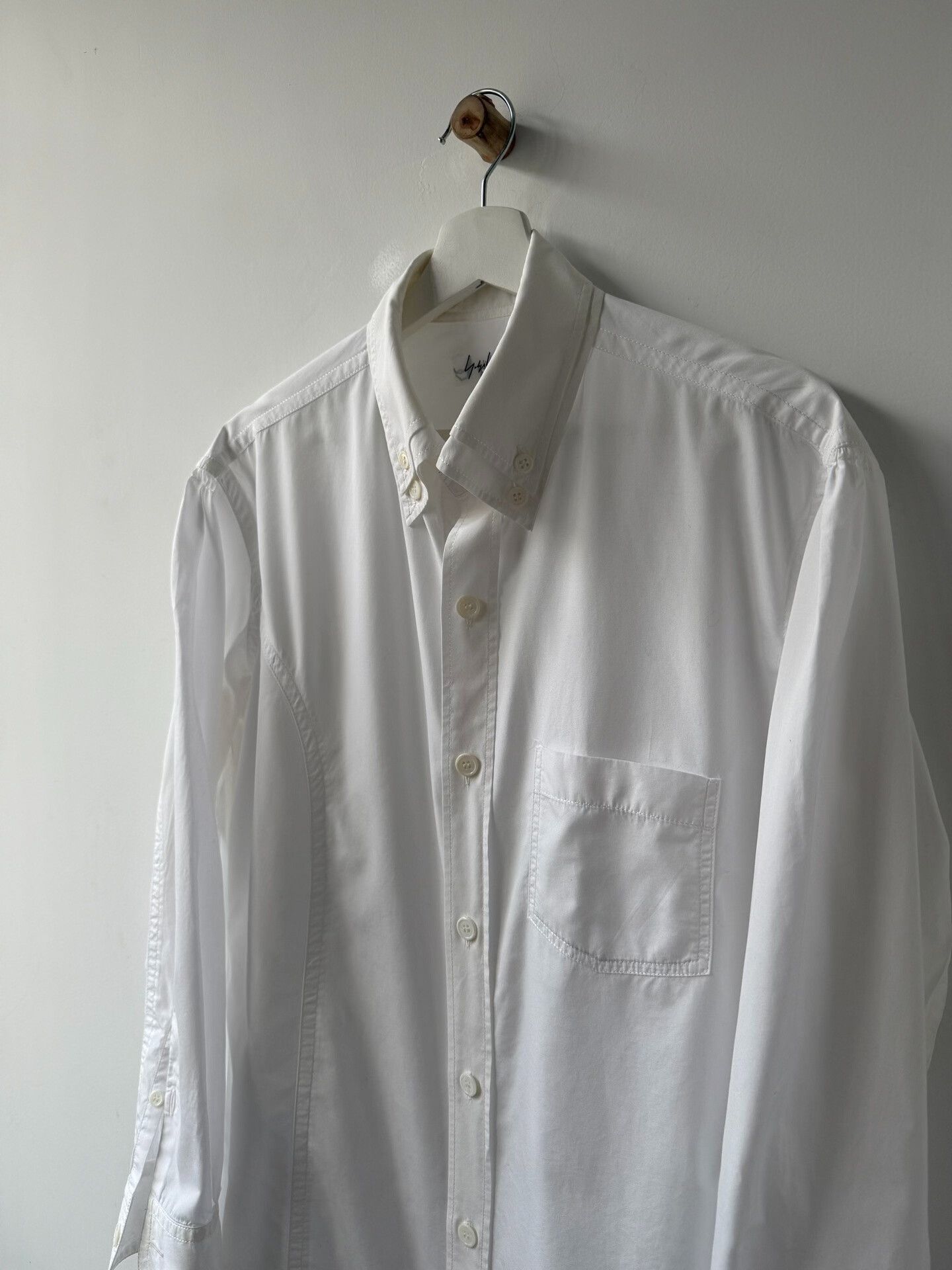 Yohji Yamamoto Yohji Yamamoto Pour Homme Long Sleeve Shirt Size US L / EU 52-54 / 3 - 4 Thumbnail