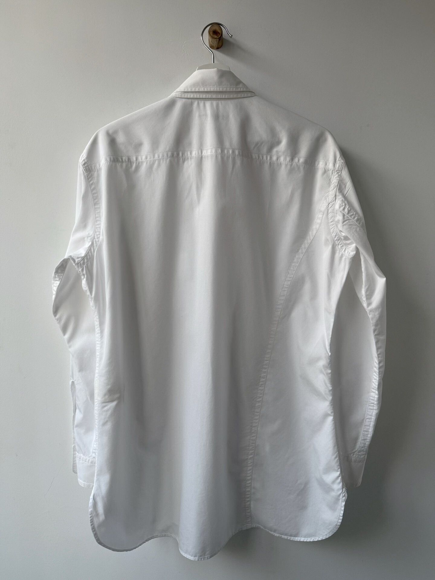 Yohji Yamamoto Yohji Yamamoto Pour Homme Long Sleeve Shirt Size US L / EU 52-54 / 3 - 3 Thumbnail