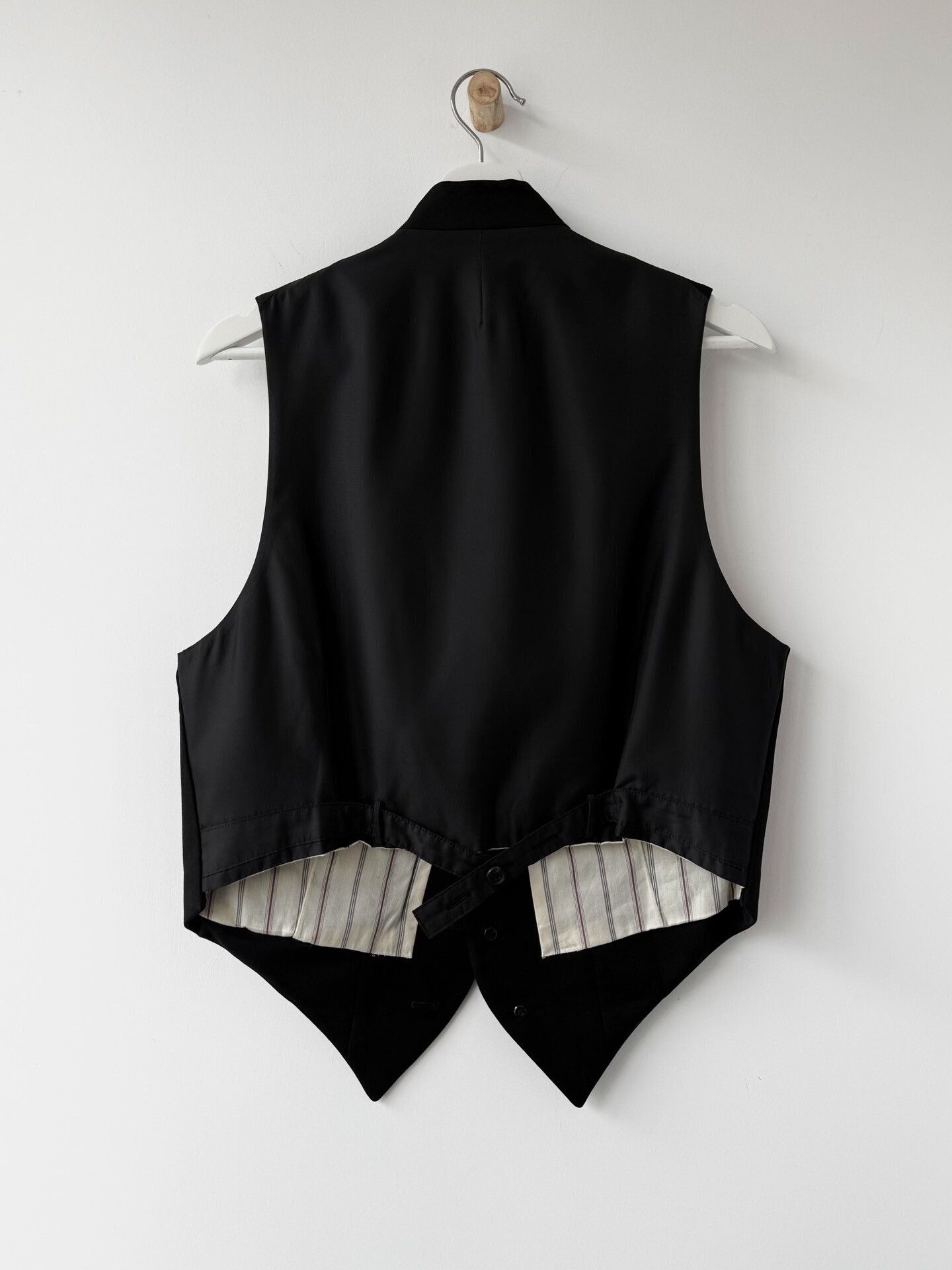 Yohji Yamamoto Yohji Yamamoto Black Wool Vest Size US M / EU 48-50 / 2 - 4 Thumbnail