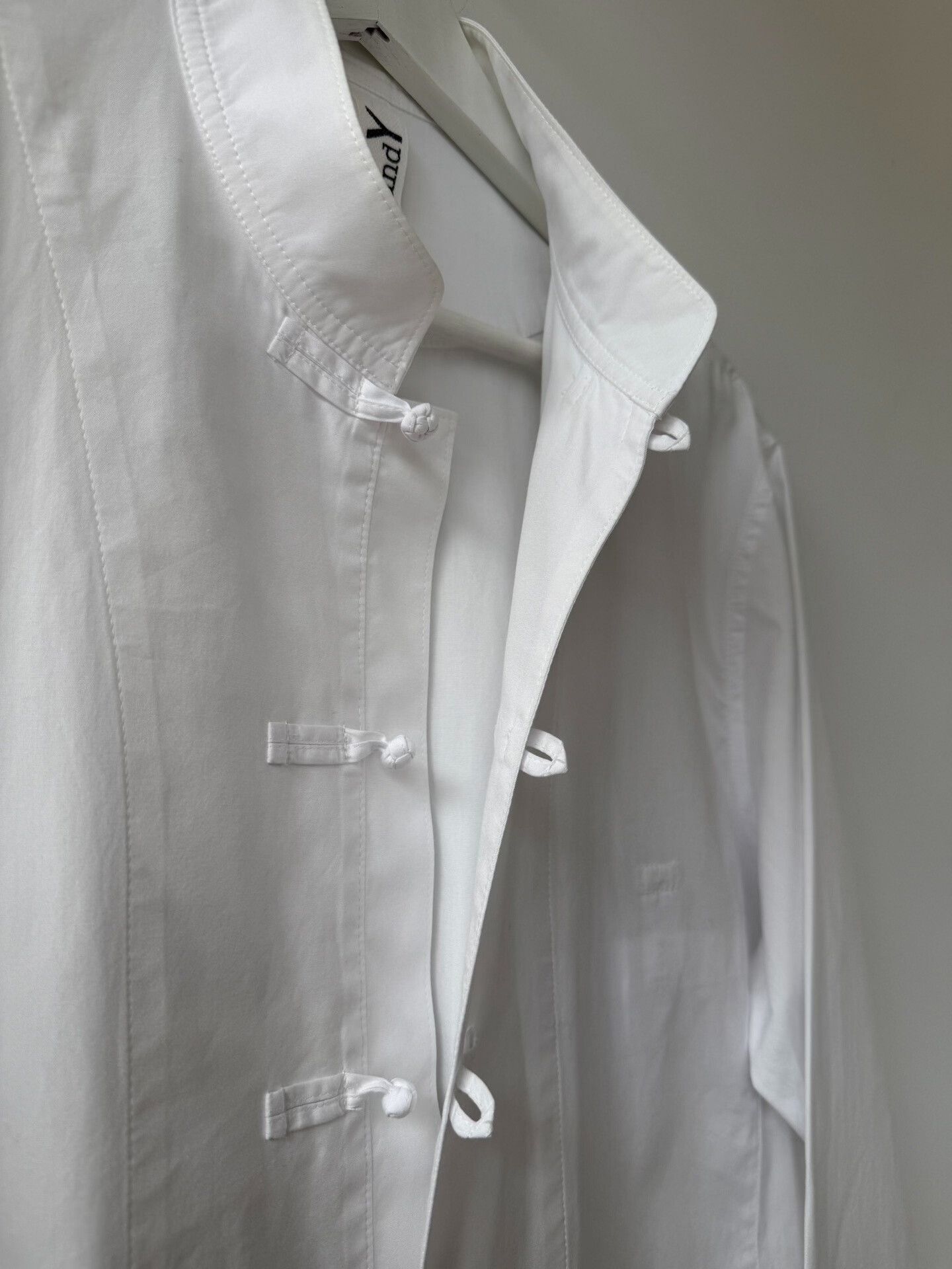 Yohji Yamamoto Yohji Yamamoto White Button-Up Shirt Size US M / EU 48-50 / 2 - 5 Thumbnail