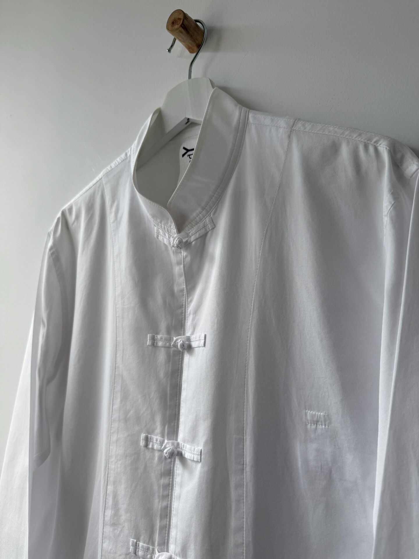 Yohji Yamamoto Yohji Yamamoto White Button-Up Shirt Size US M / EU 48-50 / 2 - 4 Thumbnail