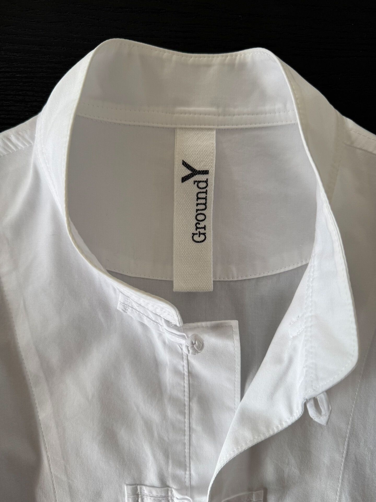 Yohji Yamamoto Yohji Yamamoto White Button-Up Shirt Size US M / EU 48-50 / 2 - 6 Thumbnail