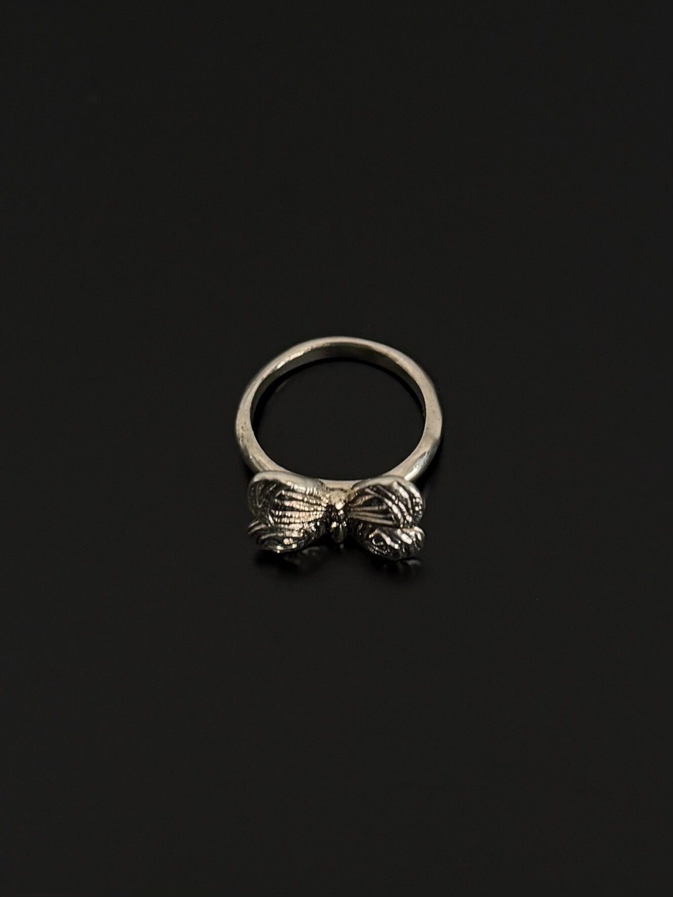 Jean Paul Gaultier Jean Paul Gaultier Butterfly Silver Ring Size ONE SIZE - 6 Thumbnail