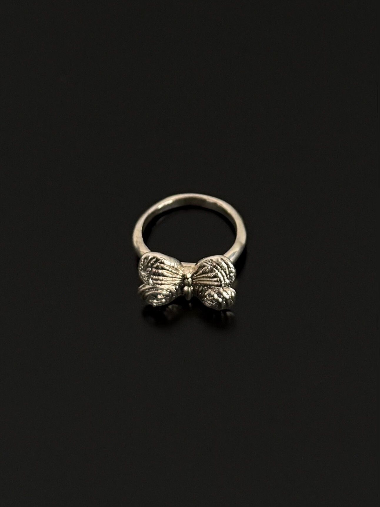 Jean Paul Gaultier Jean Paul Gaultier Butterfly Silver Ring Size ONE SIZE - 7 Thumbnail