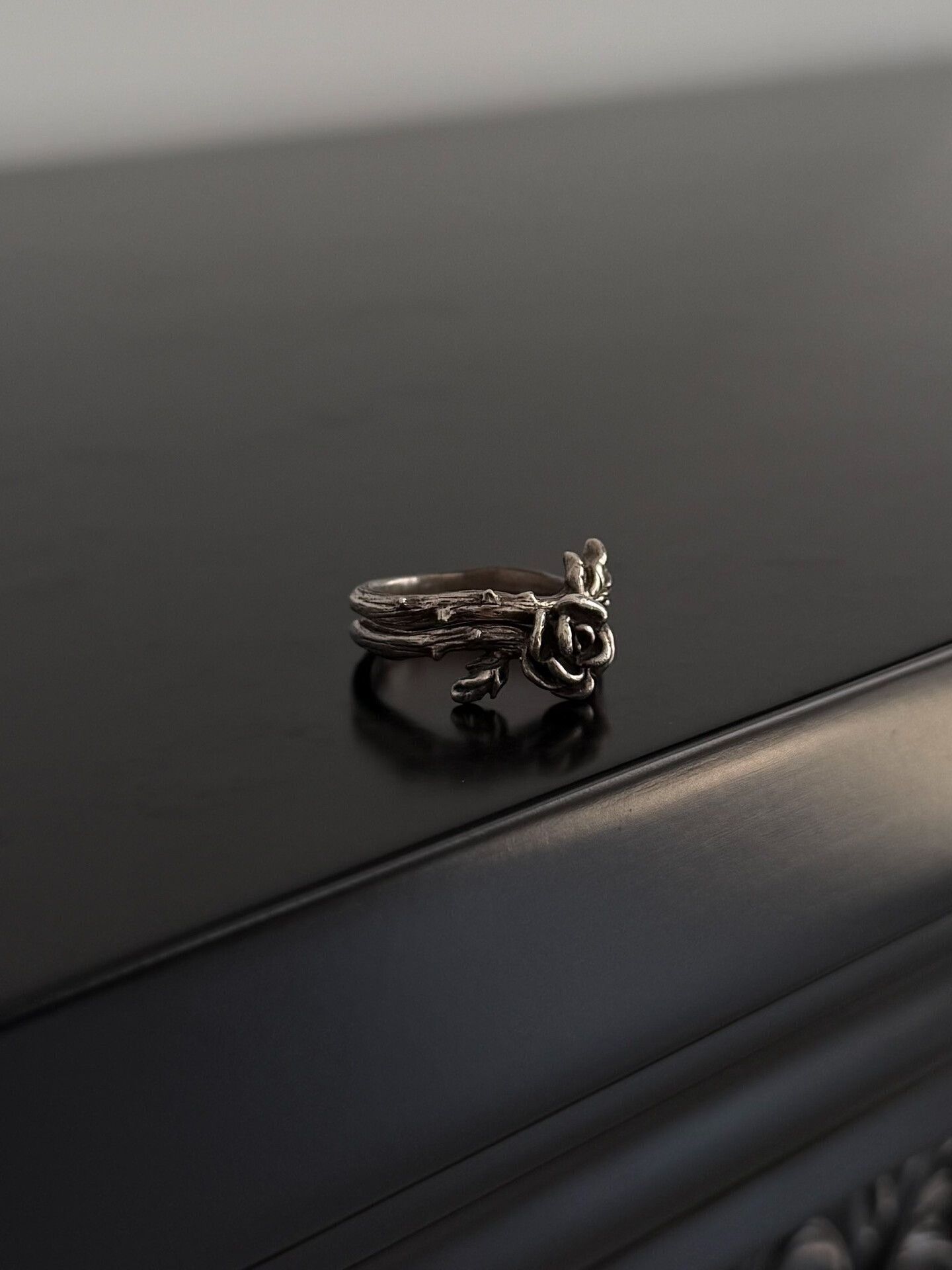 Jean Paul Gaultier Jean Paul Gaultier Thorn Rose Ring Set Size ONE SIZE - 3 Thumbnail