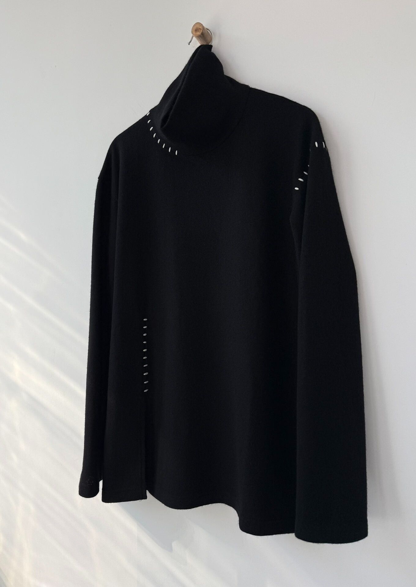 Yohji Yamamoto Yohji Yamamoto Wool Turtleneck Top Size US L / EU 52-54 / 3 - 5 Thumbnail