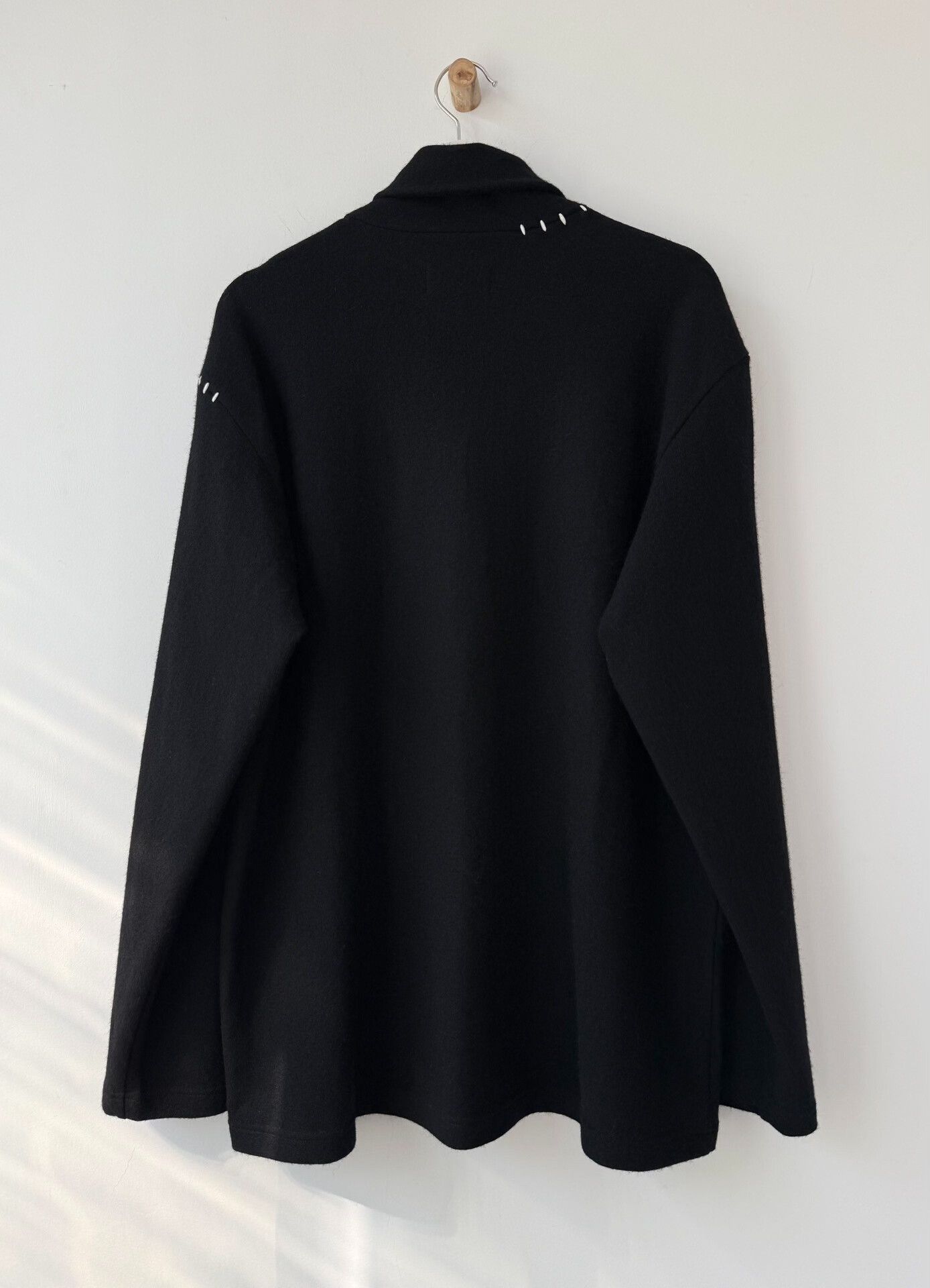 Yohji Yamamoto Yohji Yamamoto Wool Turtleneck Top Size US L / EU 52-54 / 3 - 2 Thumbnail