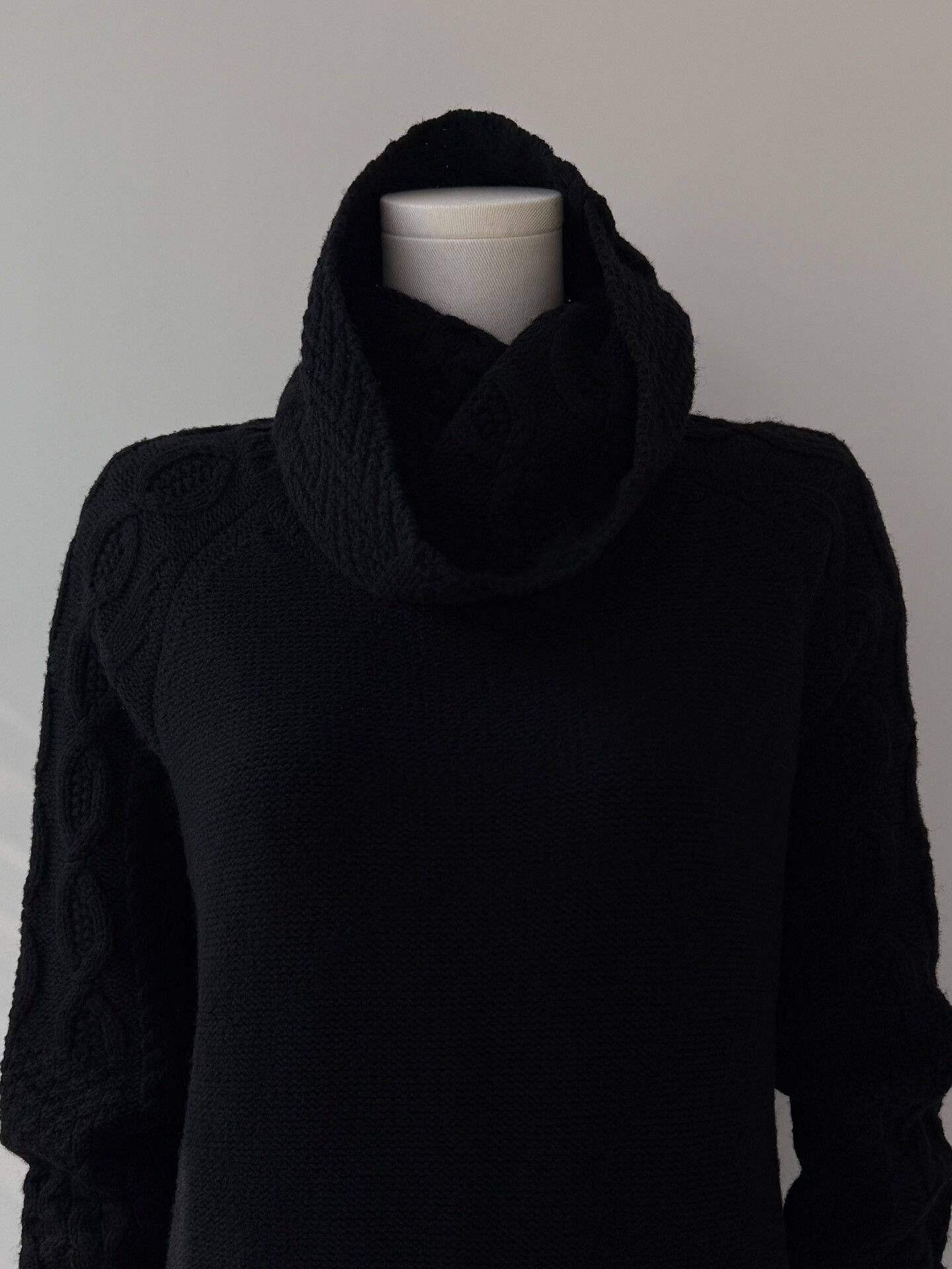 Yohji Yamamoto yohji yamamoto noir oversized black sweater Size ONE SIZE - 3 Thumbnail