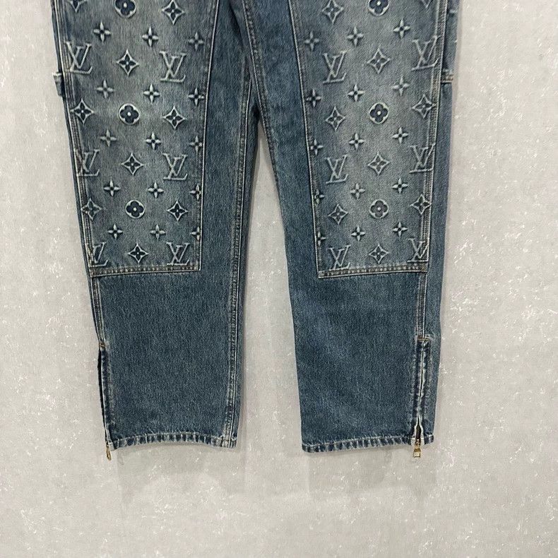 Louis Vuitton Louis Vuitton Washed Denim Jeans Size US 32 / EU 48 - 3 Thumbnail