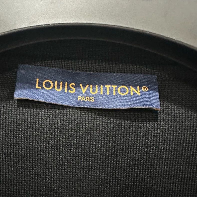 Louis Vuitton Louis Vuitton Embossed Knit Jacket Size US L / EU 52-54 / 3 - 3 Thumbnail