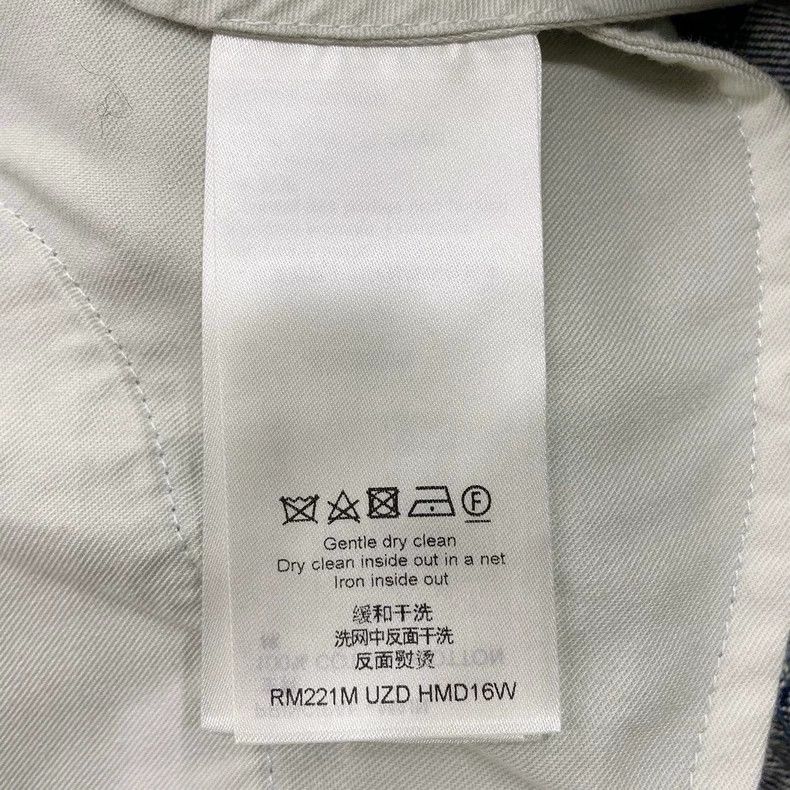 Louis Vuitton LV x Nigo Blue Denim Jeans Size US 30 / EU 46 - 6 Thumbnail