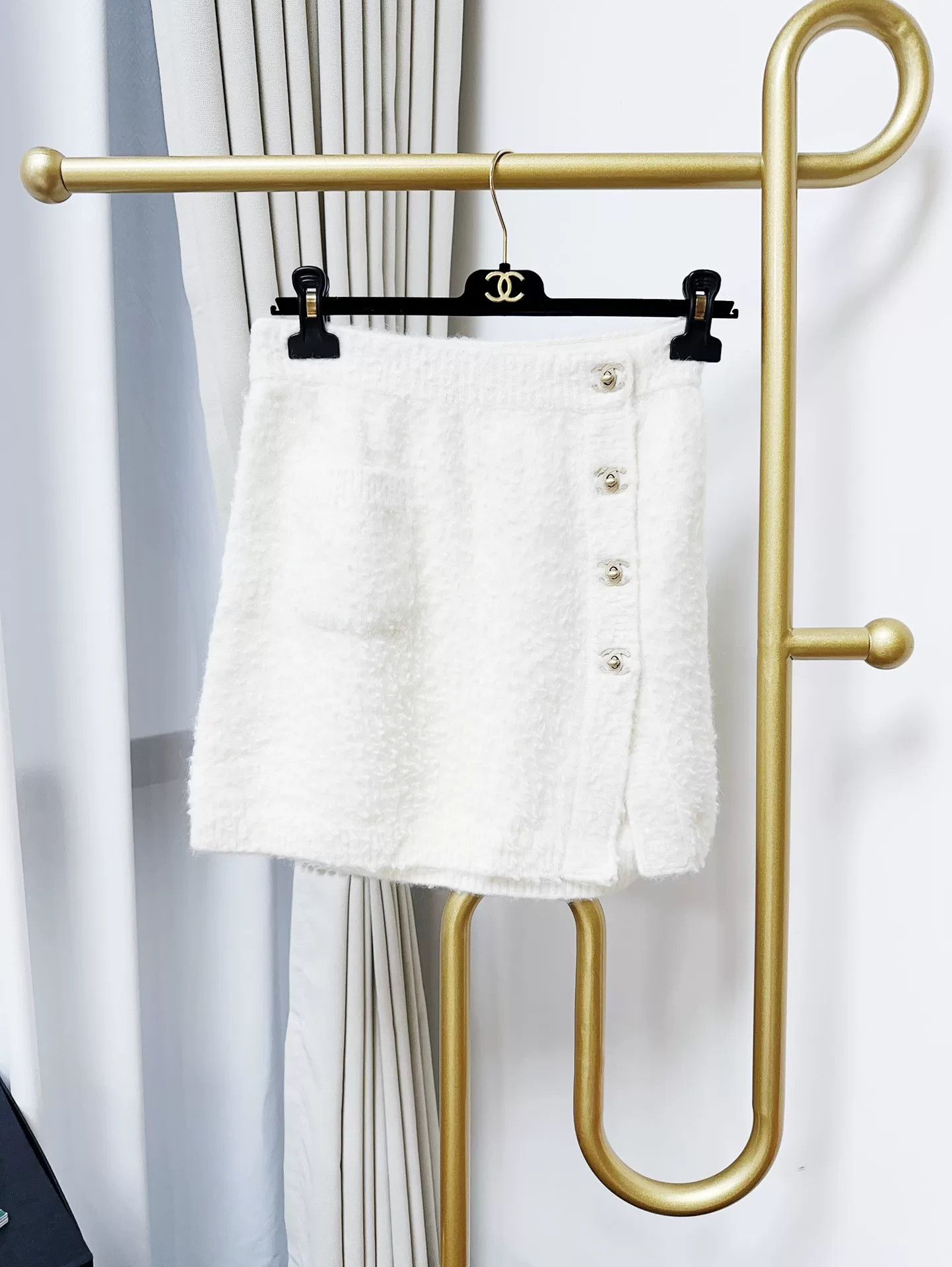 Chanel Chanel 21B Beige Skirt Size 36 Size US 36 / EU 52 - 2 Thumbnail