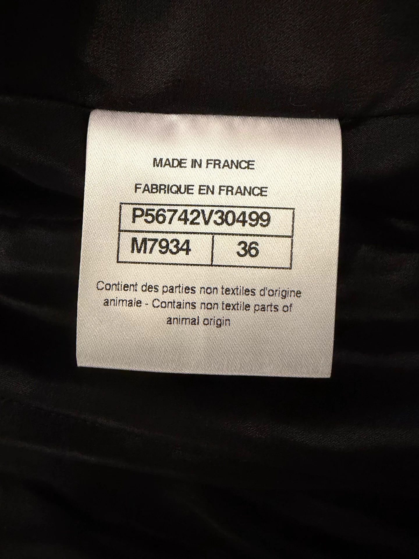 Chanel Chanel Metiers d'Art Black White Coat Size M / US 6-8 / IT 42-44 - 4 Thumbnail