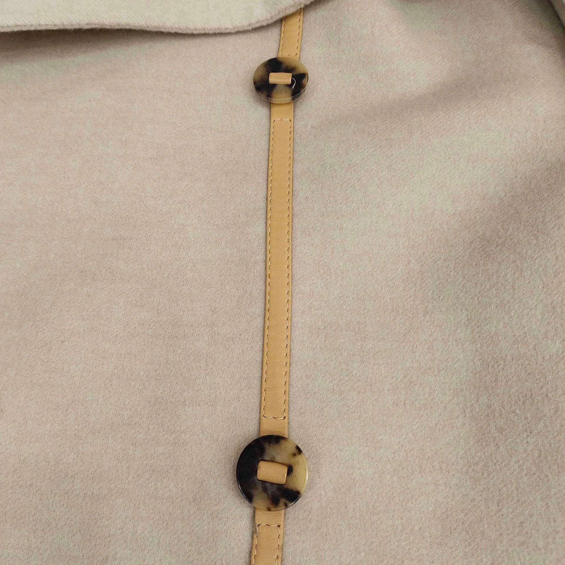 Hermes hermes beige cashmere belted coat size 34 Size US S / EU 44-46 / 1 - 4 Thumbnail