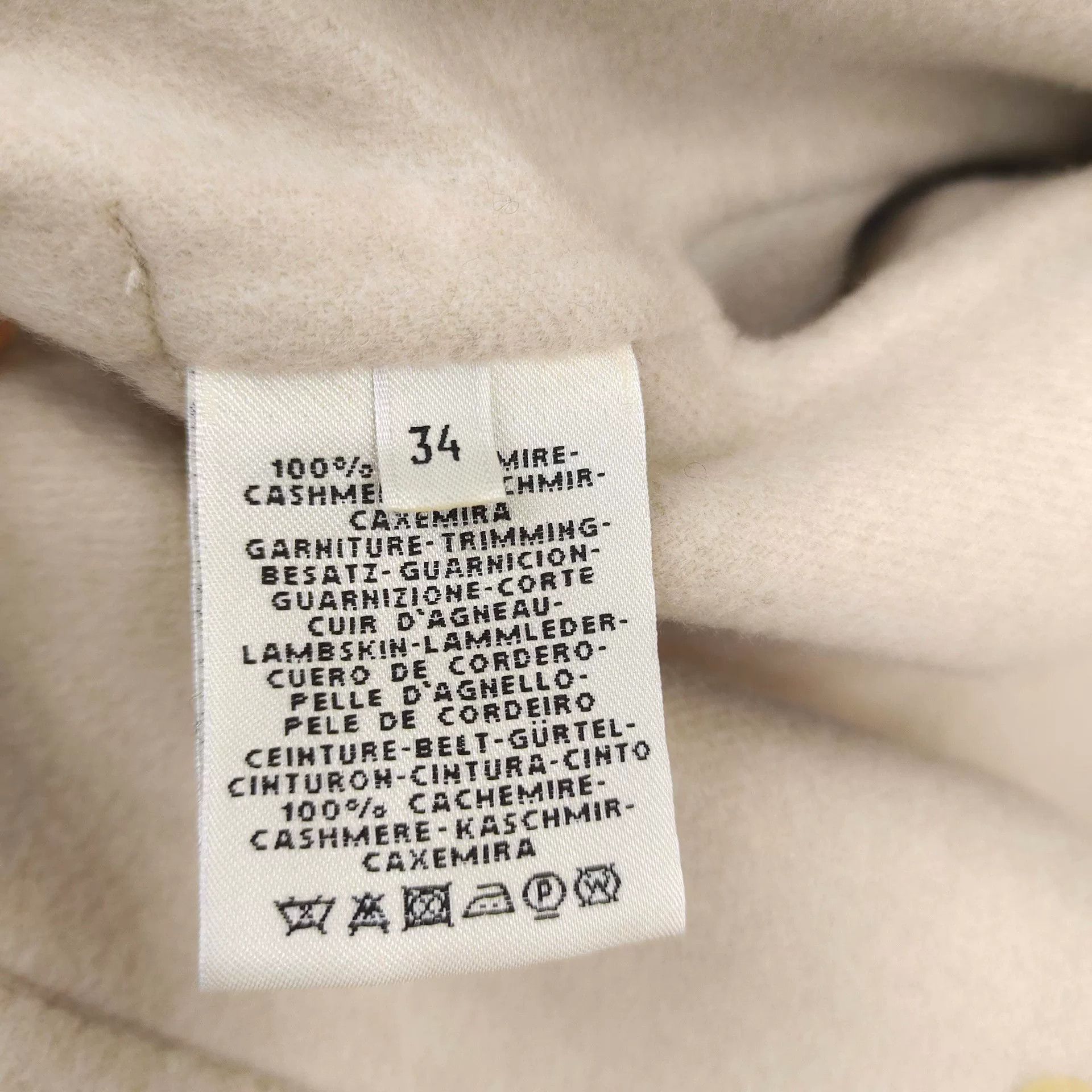 Hermes hermes beige cashmere belted coat size 34 Size US S / EU 44-46 / 1 - 5 Thumbnail