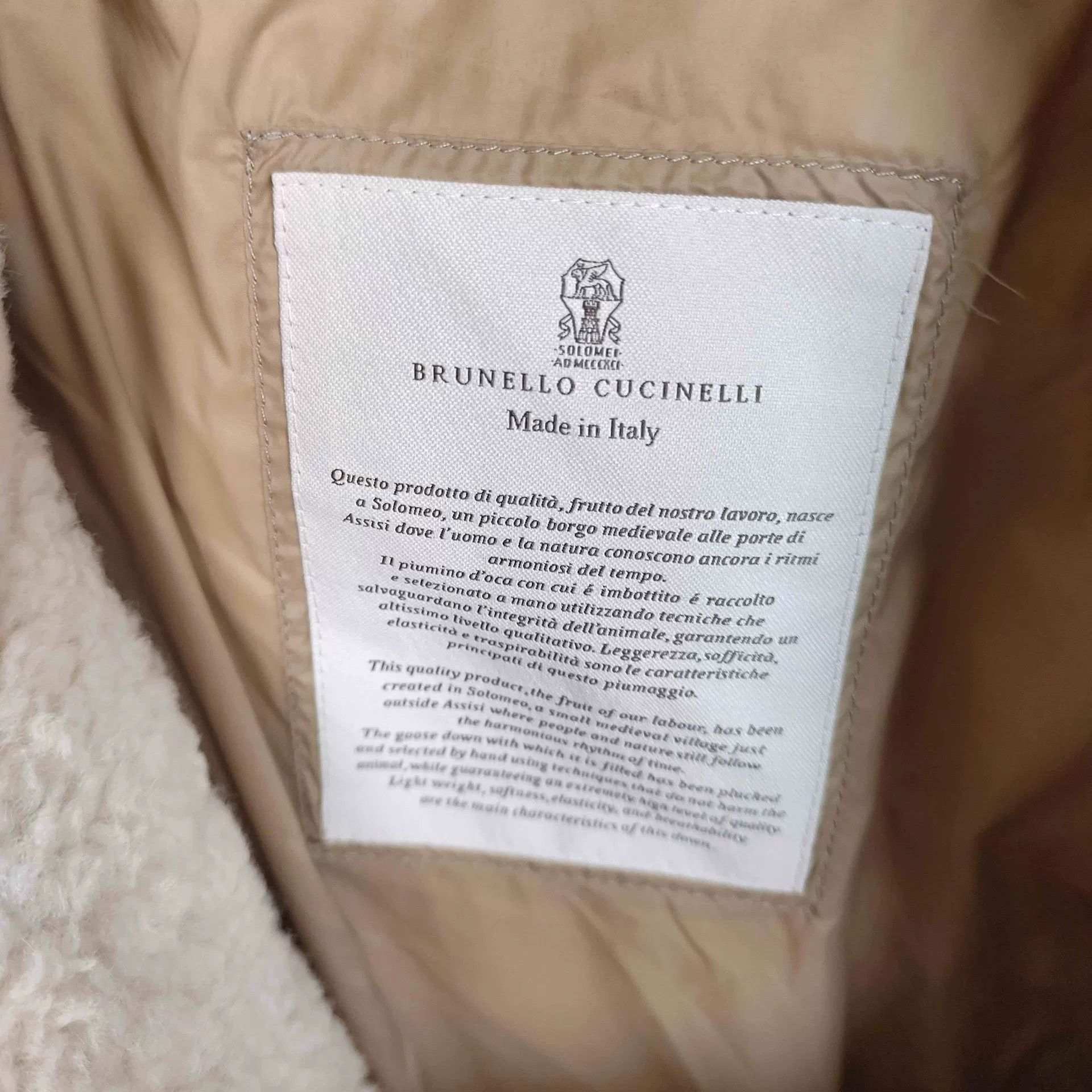 Brunello Cucinelli Brunello Cucinelli Fur Collar Down Vest Size US XL / EU 56 / 4 - 6 Thumbnail