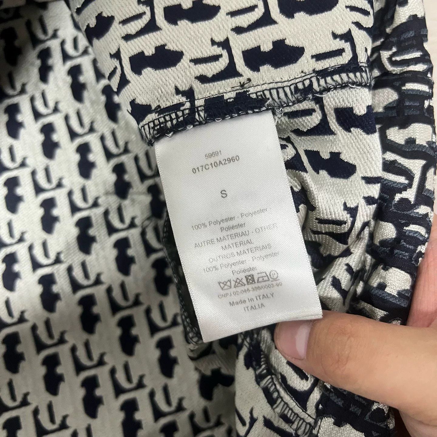 Dior Dior Full Print Jacket W1003 Size S Size US S / EU 44-46 / 1 - 4 Thumbnail