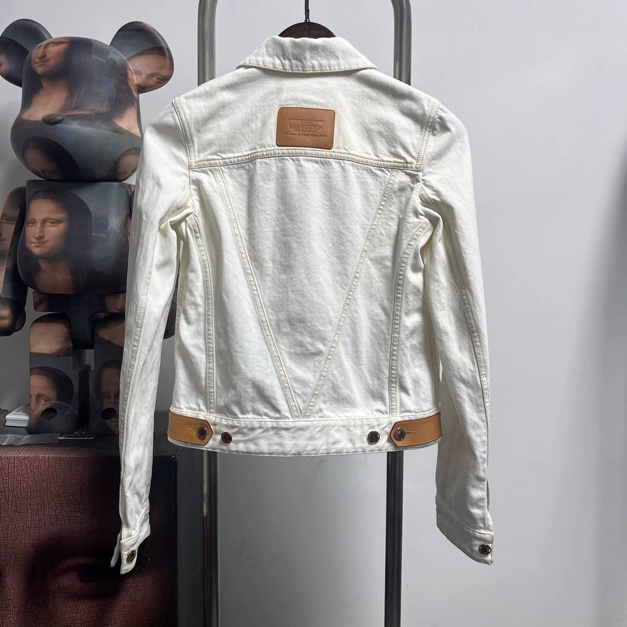 Louis Vuitton Louis Vuitton White Denim Jacket J1907 Size US XS / EU 42 / 0 - 2 Thumbnail