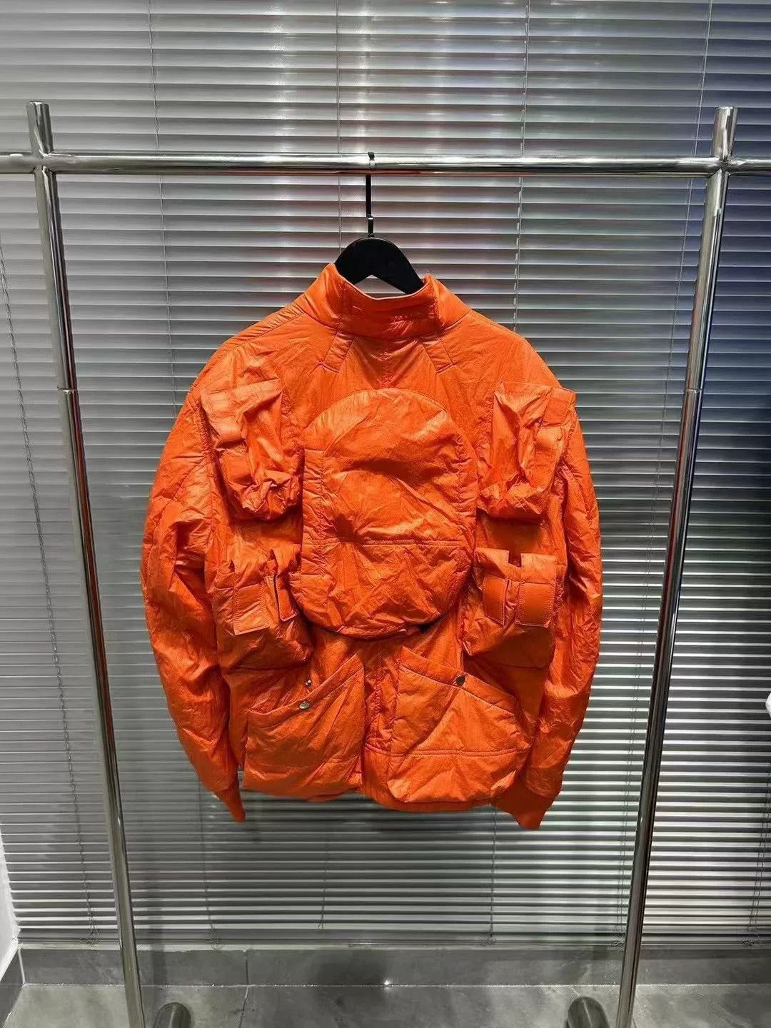 Dior Dior 2023FW Orange Multi-Pocket Jacket Size US XL / EU 56 / 4 - 2 Thumbnail