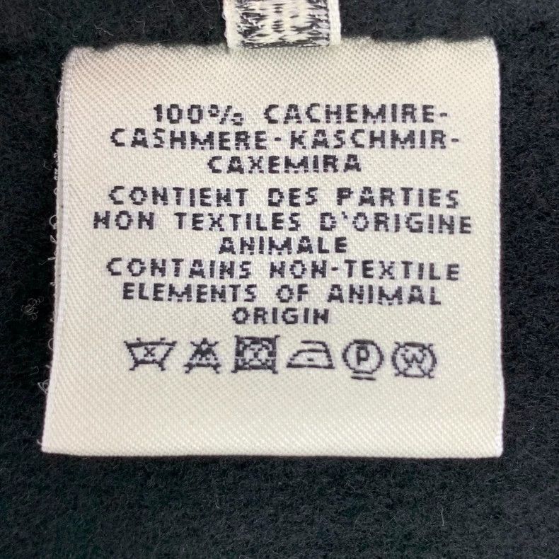 Hermes Hermes Black Cashmere Lapel Coat XS Size US XS / EU 42 / 0 - 7 Thumbnail