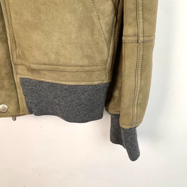Brunello Cucinelli Brunello Cucinelli Green Shearling Jacket XS Size US XS / EU 42 / 0 - 5 Thumbnail