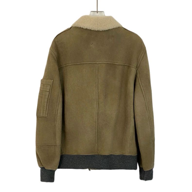 Brunello Cucinelli Brunello Cucinelli Green Shearling Jacket XS Size US XS / EU 42 / 0 - 2 Thumbnail