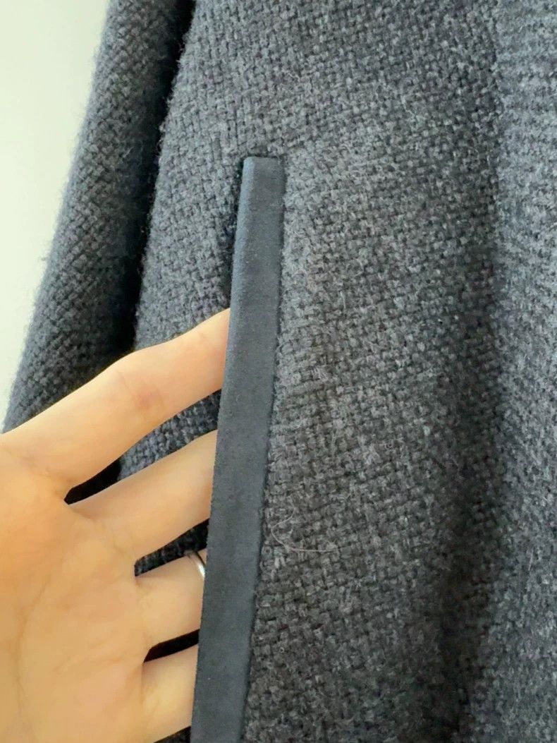 Loro Piana Loro Piana Cashmere Fur Trim Coat Cape Size US S / EU 44-46 / 1 - 8 Thumbnail