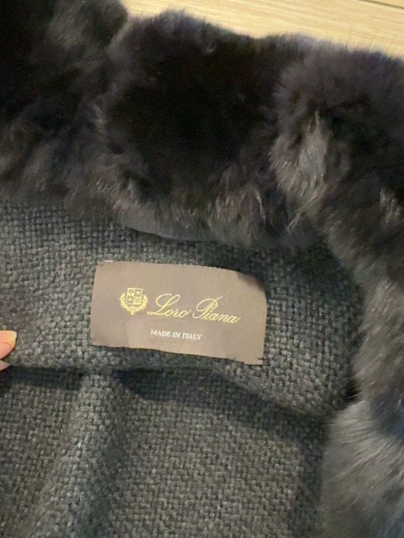Loro Piana Loro Piana Cashmere Fur Trim Coat Cape Size US S / EU 44-46 / 1 - 7 Thumbnail