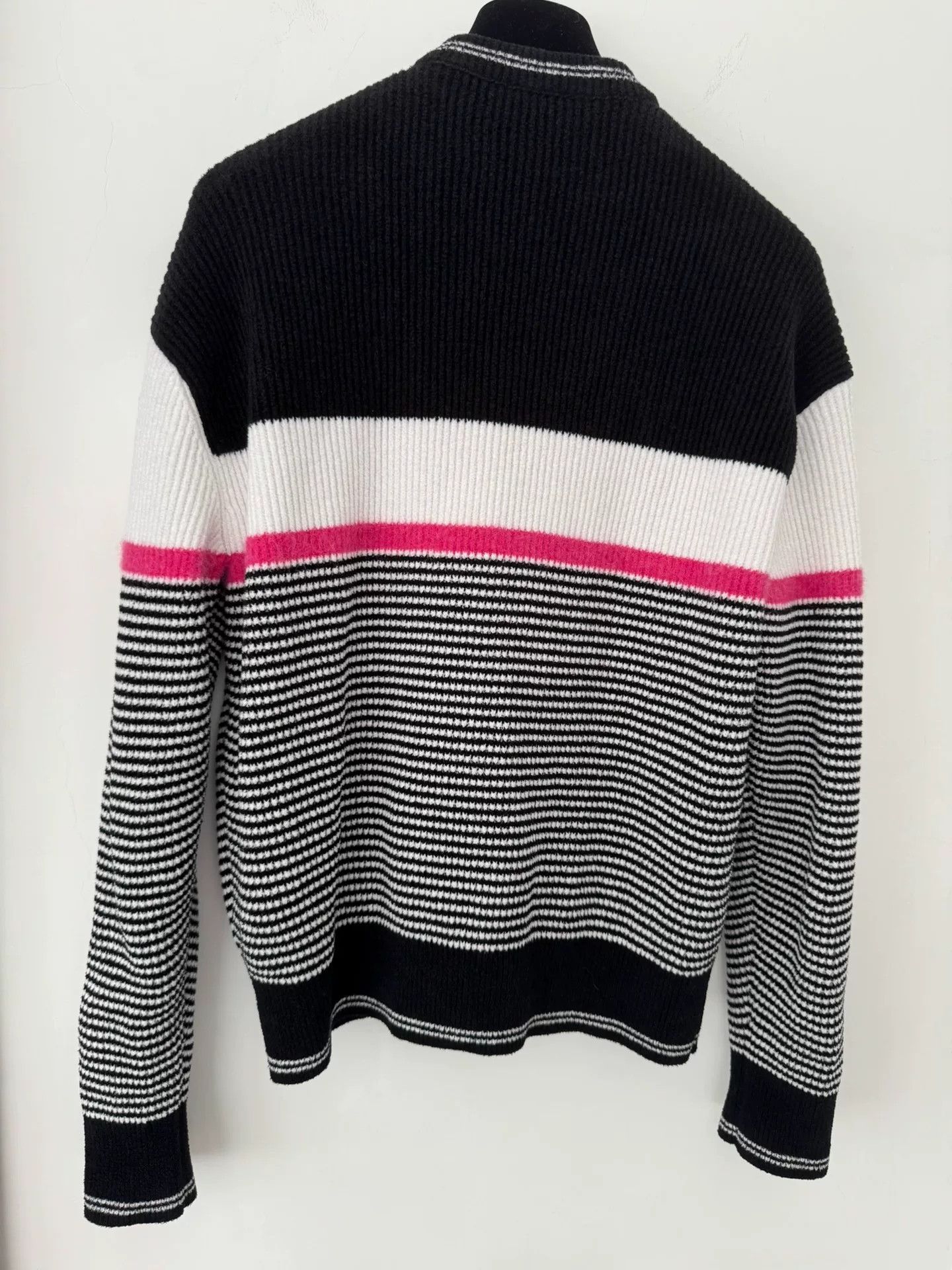Chanel Chanel 22B Striped CC Knit Cardigan Size US XS / EU 42 / 0 - 2 Thumbnail