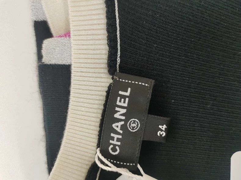 Chanel Chanel Sequin CC Knit Tank Top Size US S / EU 44-46 / 1 - 3 Thumbnail